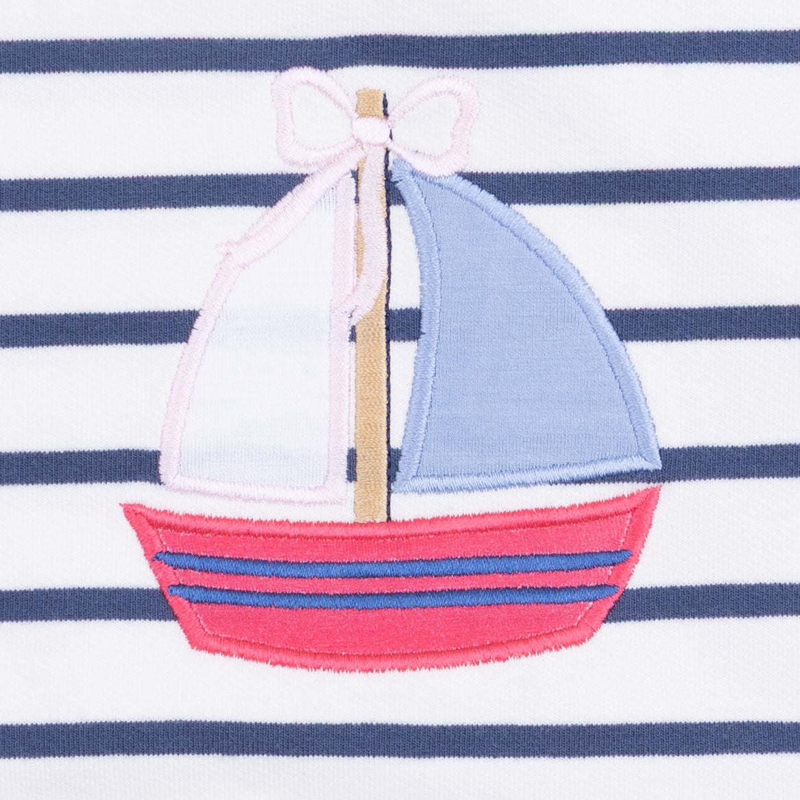 Bubbly Sailboat - Sweatshirt Bubble Sailboat With Bow