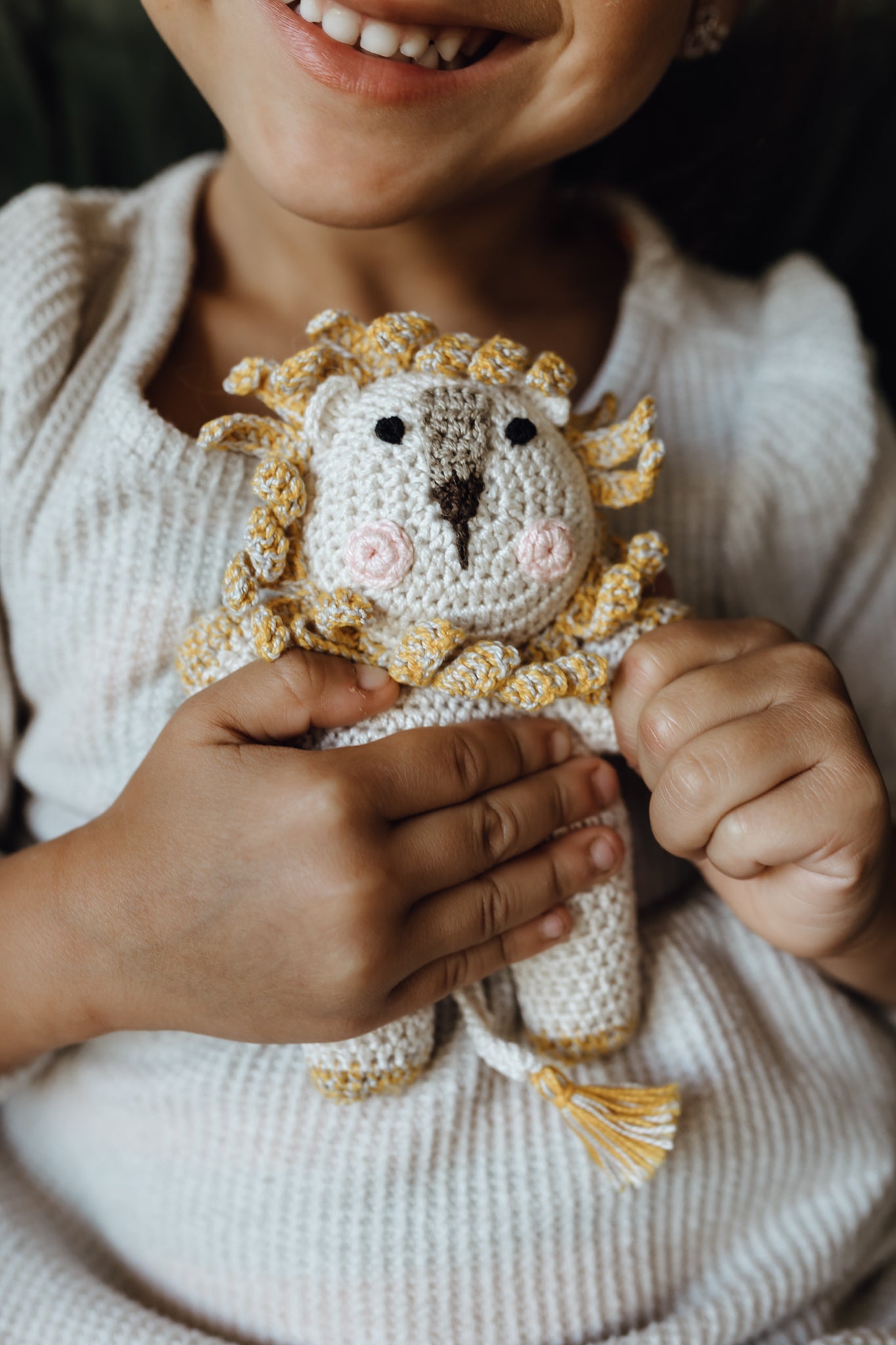 Crochet Lion Toy