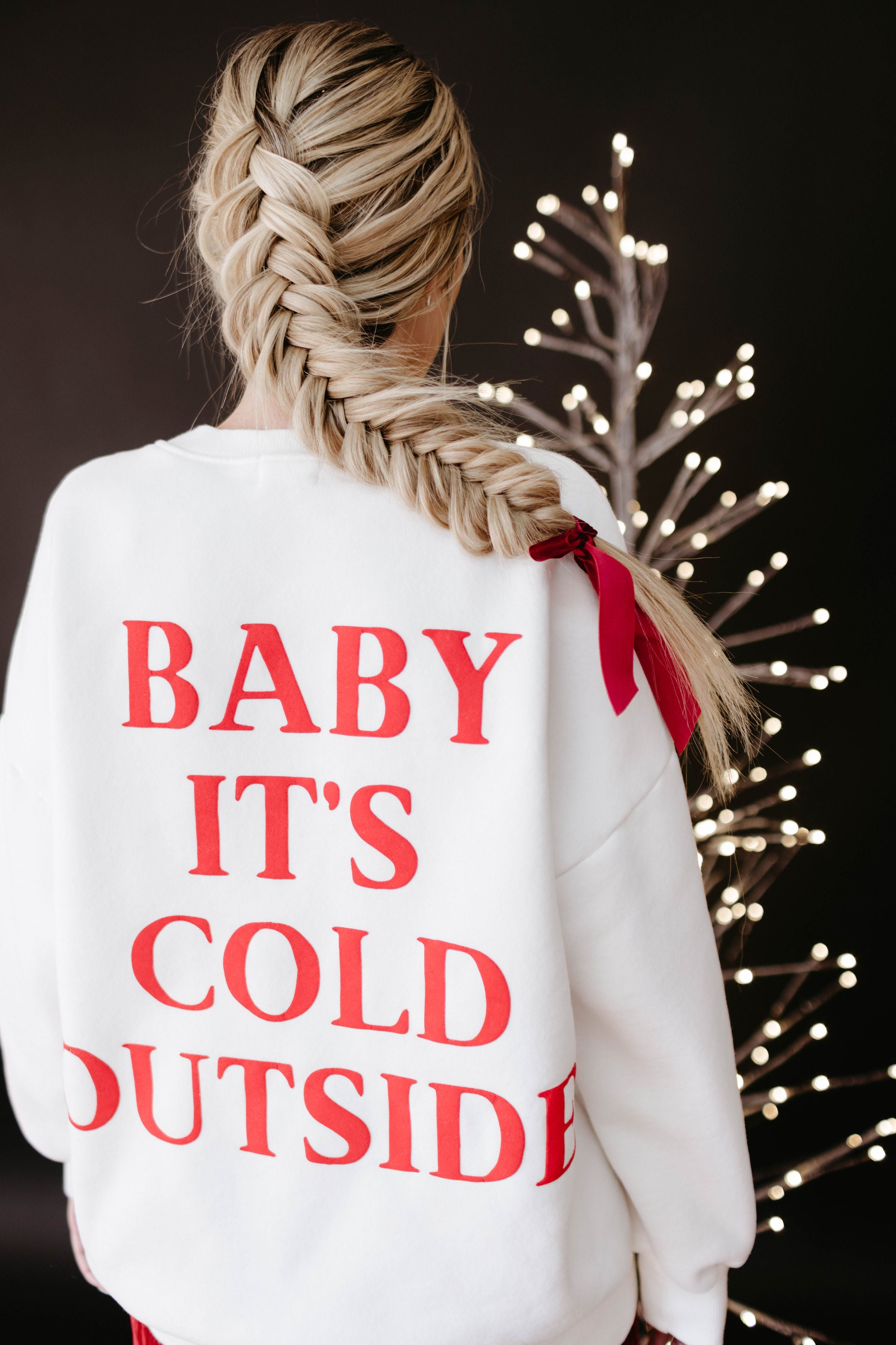 Adult Sweatshirt | Baby It's Cold Outside