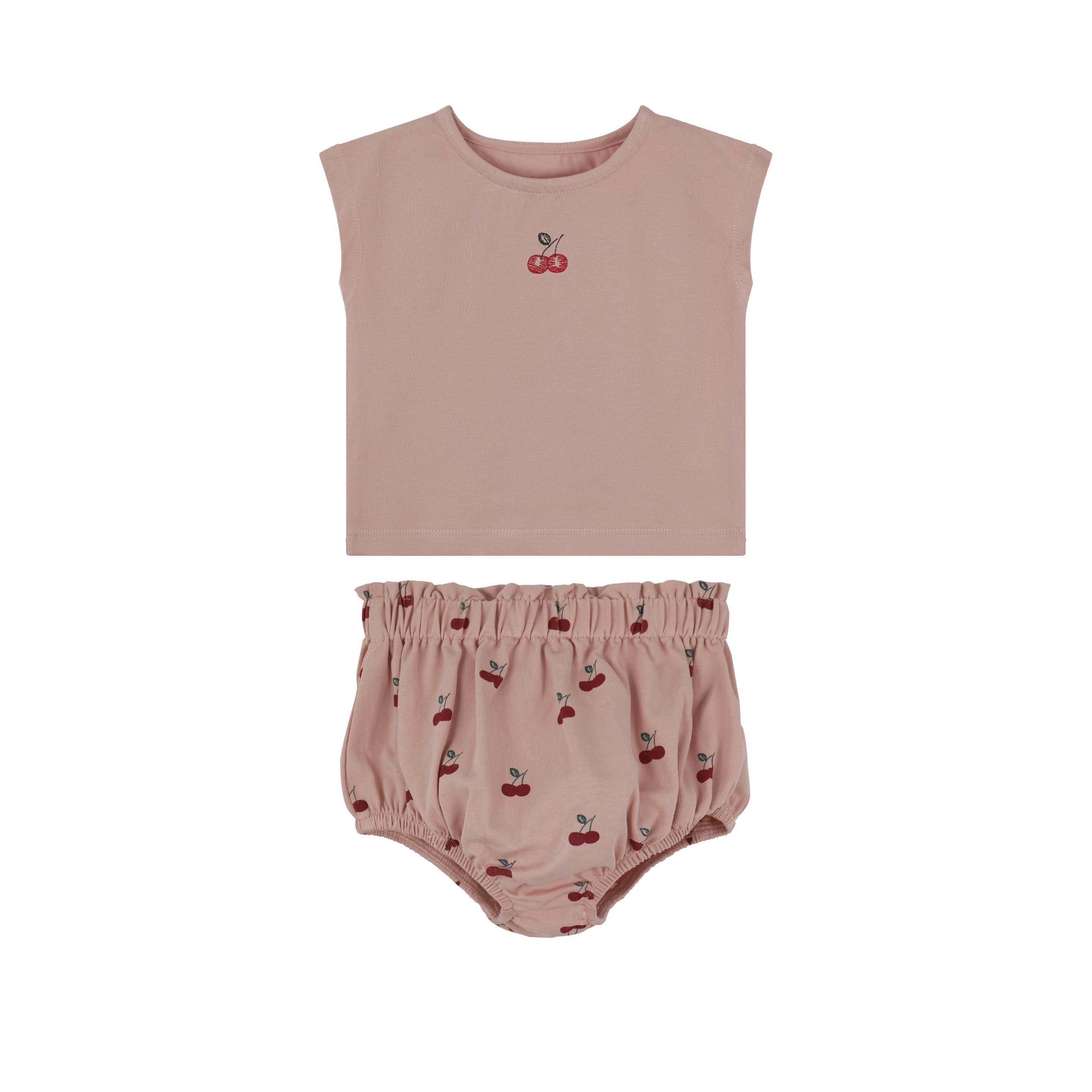Cherry/ Boat Short 2 Piece Set