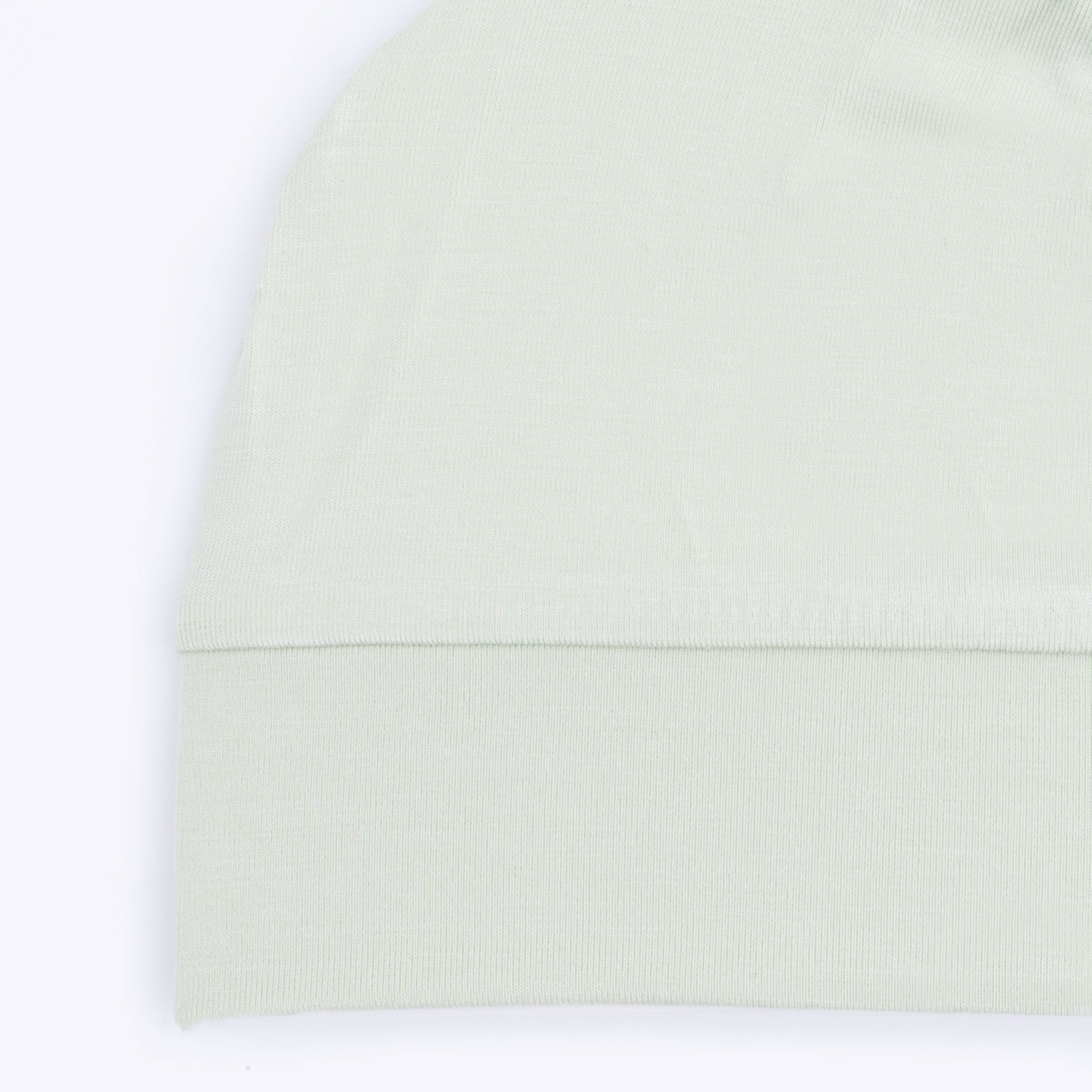 Solid Bok Choy - Knotted Gown And Beanie Hat