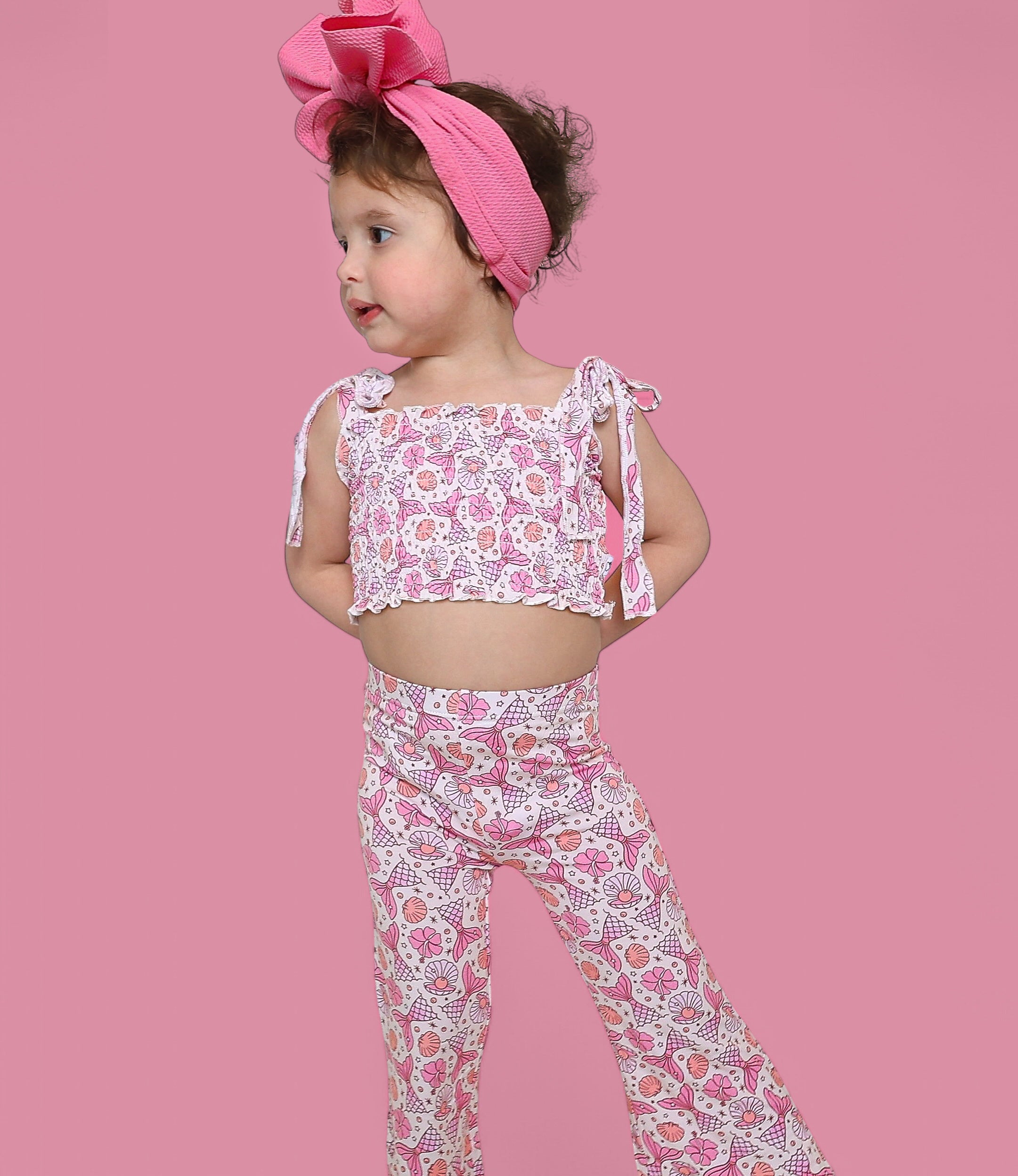 Magical Mermaid Dream Smocked Flare Set