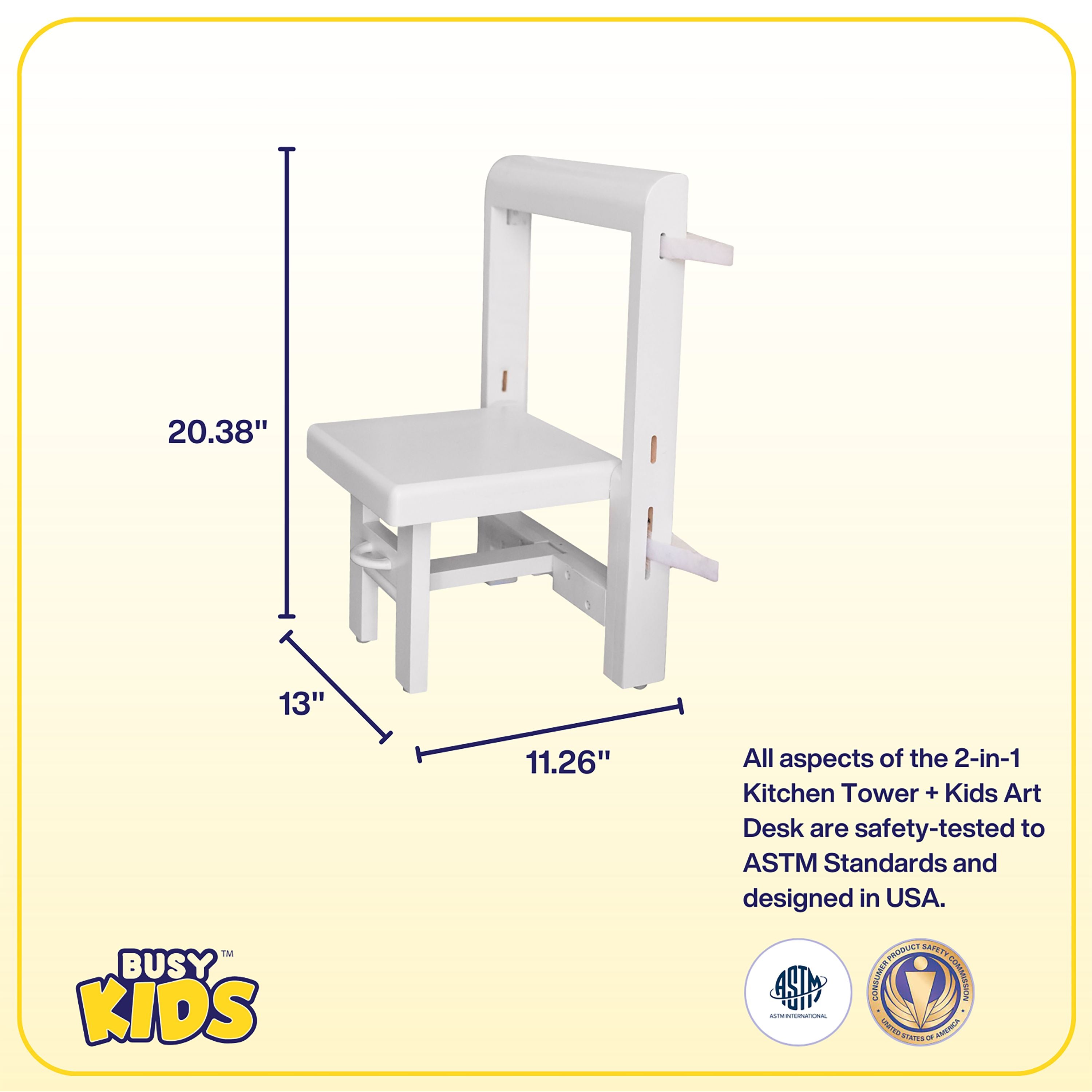 Busy Kids Fold 'n Store Step Stool