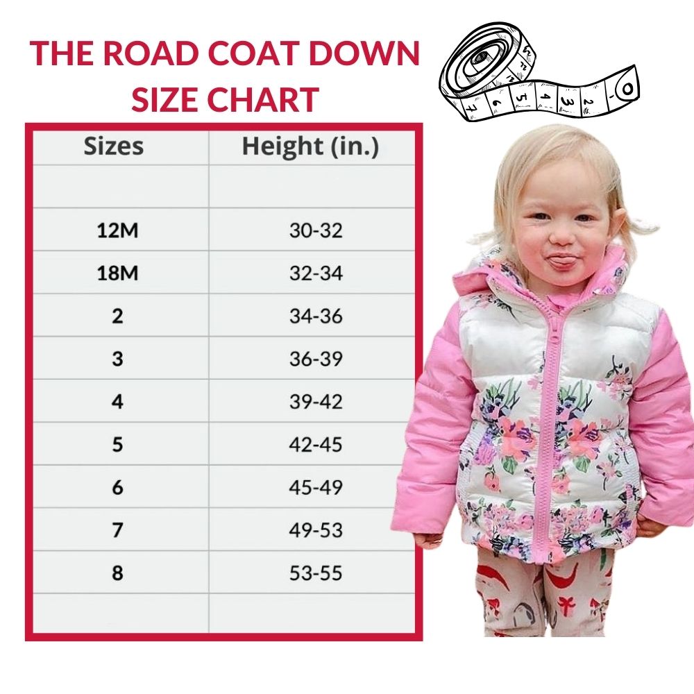 Car Seat Coat | The Road Coat Down - Floral Print