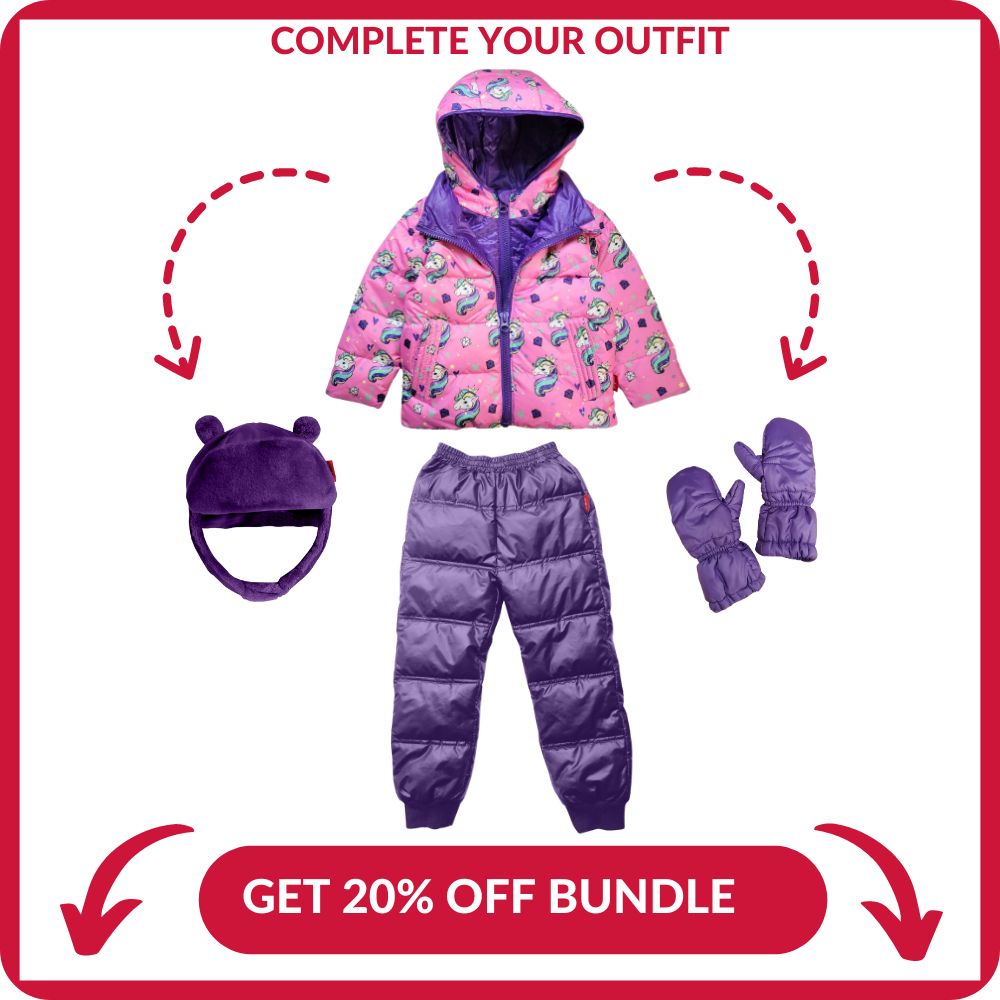 Car Seat Coat | The Road Coat Down - Unicorn Print