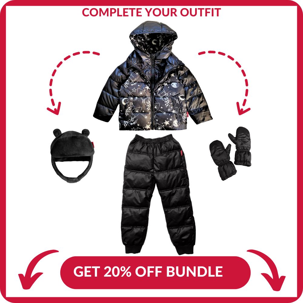 Car Seat Coat | The Road Coat Down - Rocketship Print