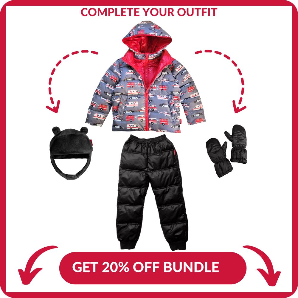 Car Seat Coat | The Road Coat Down - Rescue Print