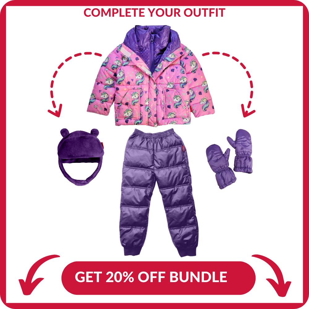 Car Seat Coat | The Road Coat Vegan - Unicorn Print