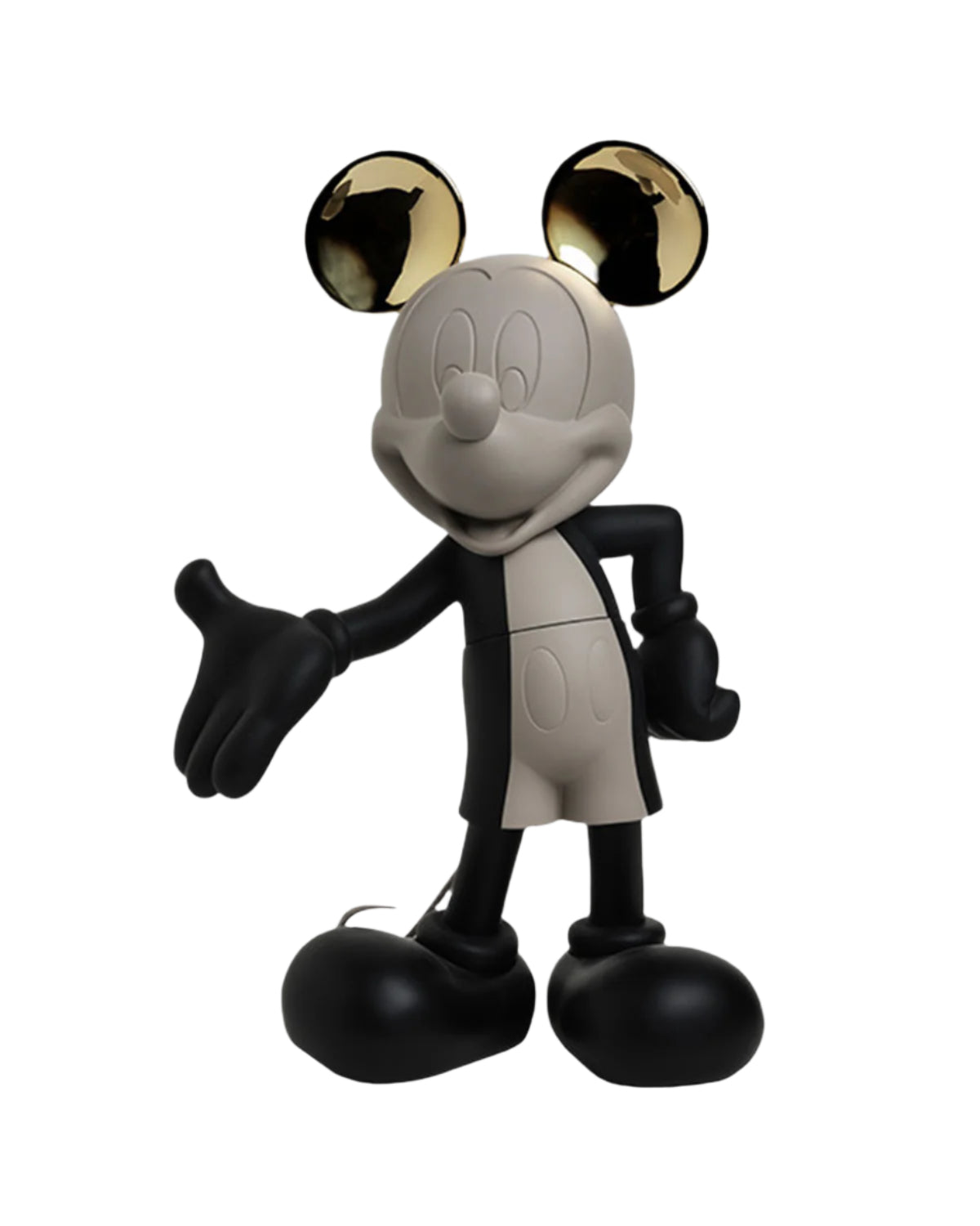 Mickey Mouse Hoppen Taupe, Black & Gold 12in