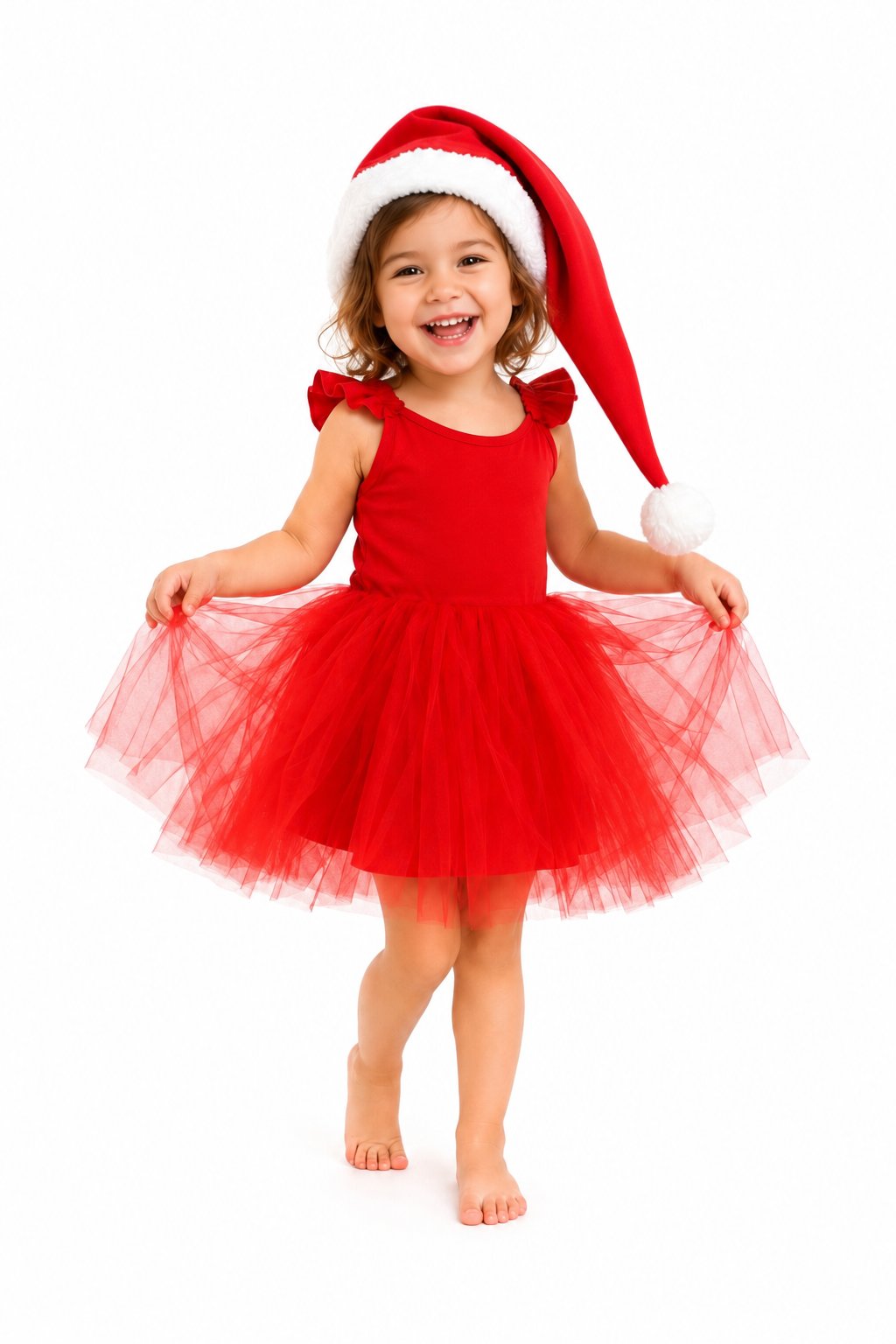 Red Elf Holiday Dress