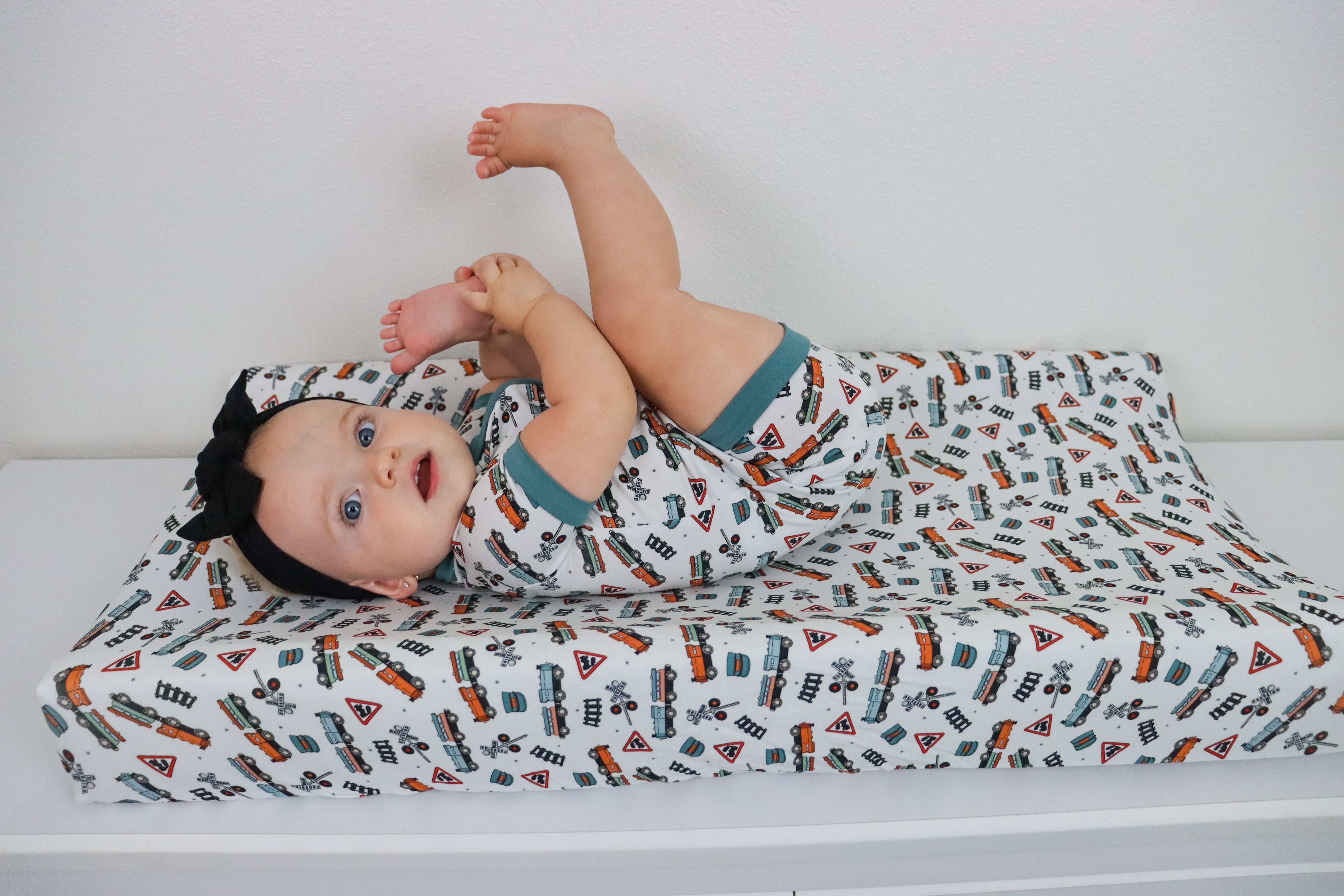 Exclusive All Aboard Dream Changing Pad Cover