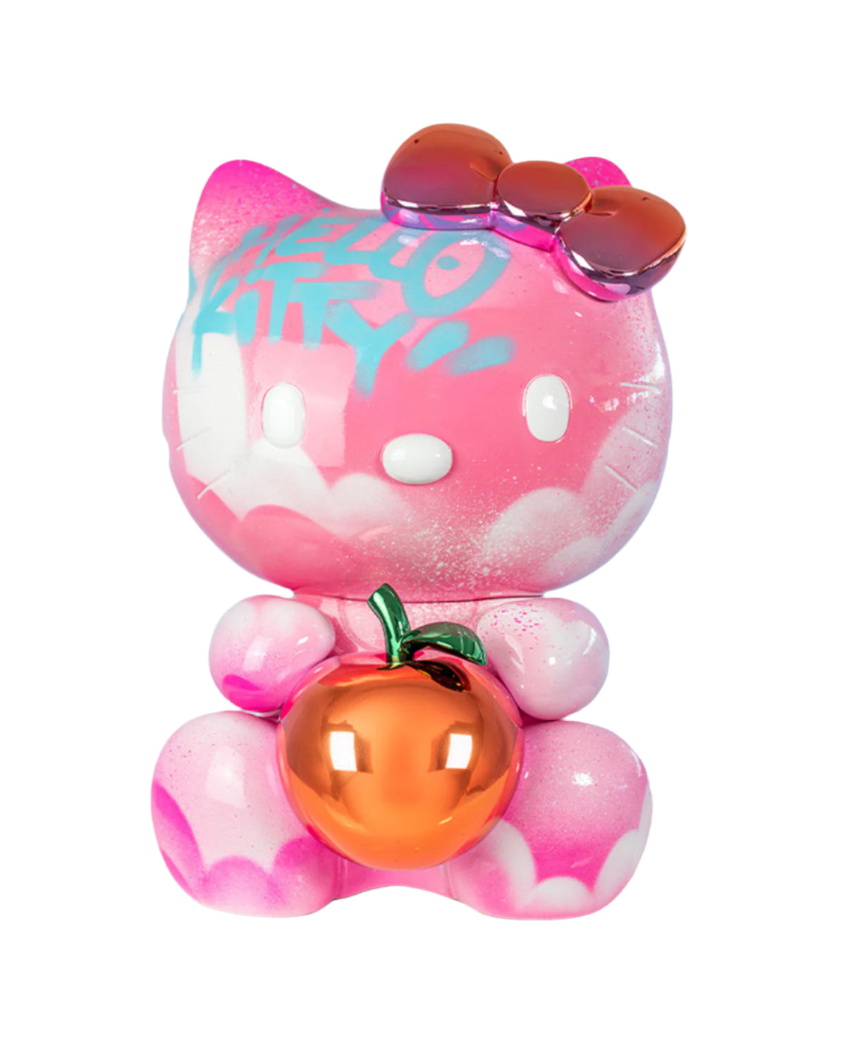 Hello Kitty Graffiti Pink With Red Apple 21in