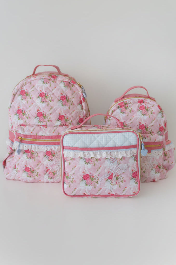*preorder* Quilted Lunchbox ~ Floral Finery