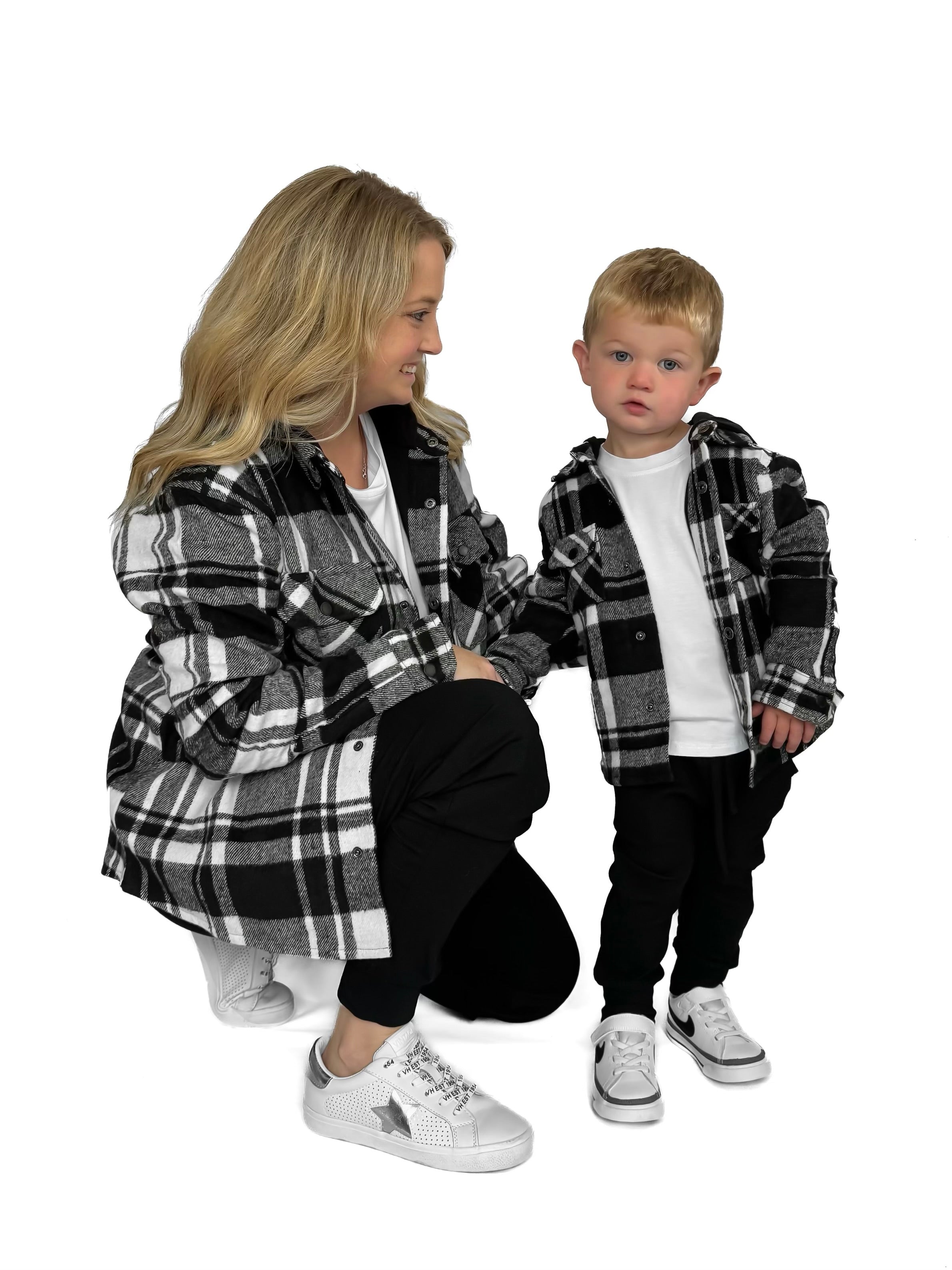 Adult - Hooded Flannel Jacket - Classic