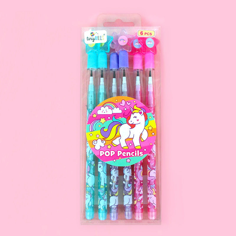 Unicon Stackable Point Pencils - Set Of 6