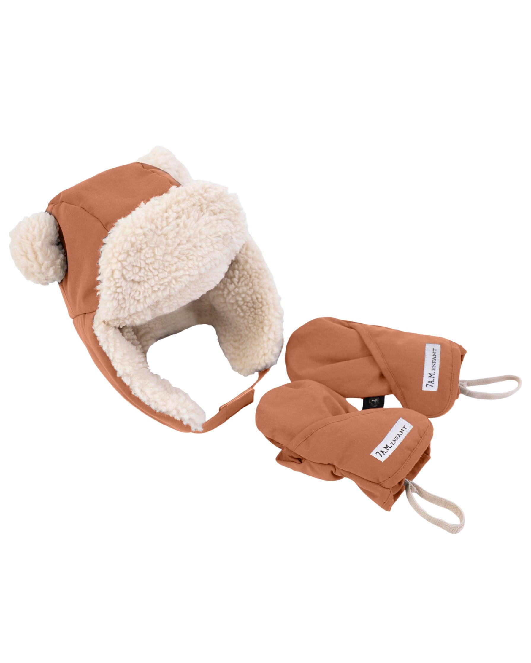 Cub Set - Benji Sherpa | Hat & Mittens