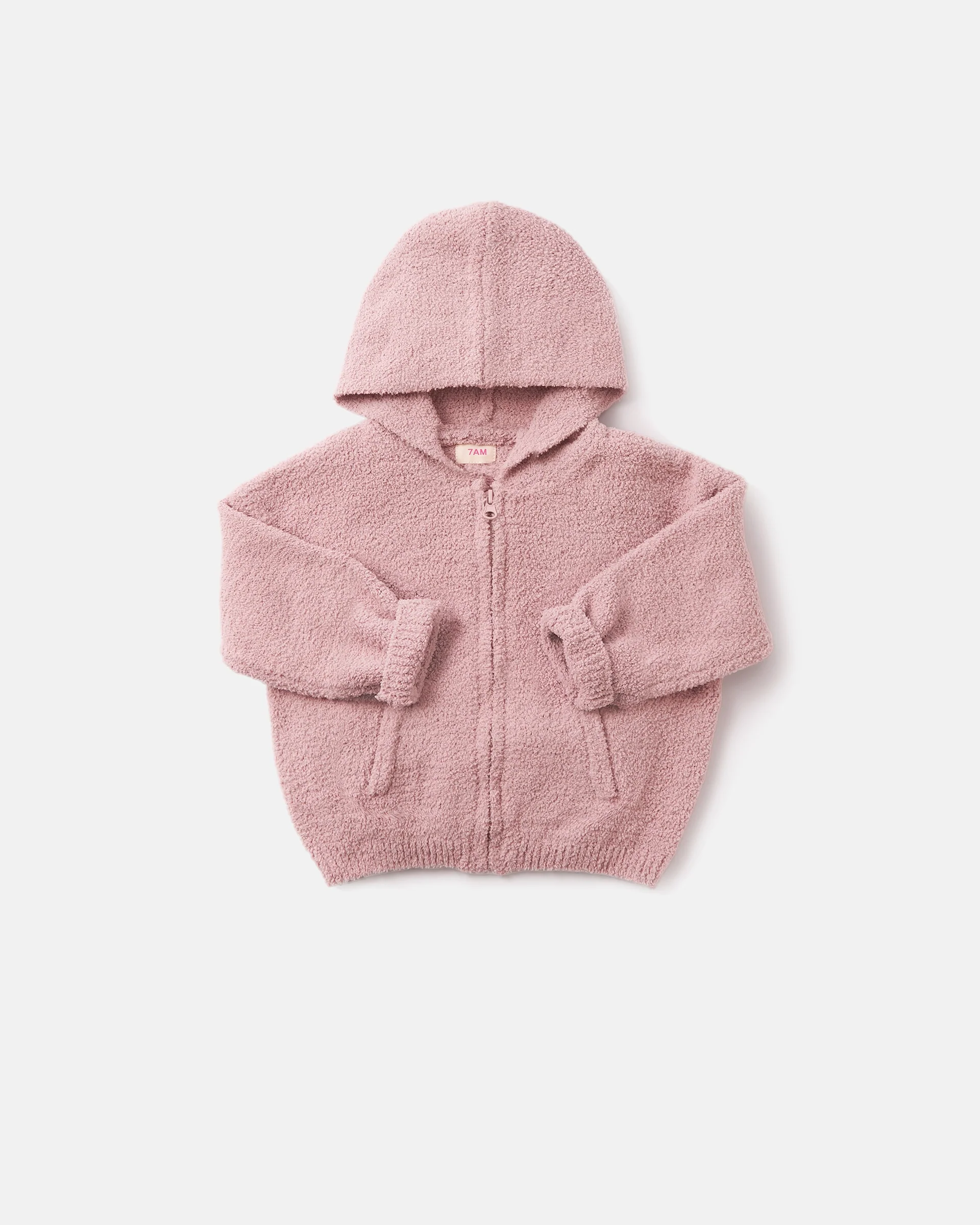Zip Up Hoodie - Fuzzy