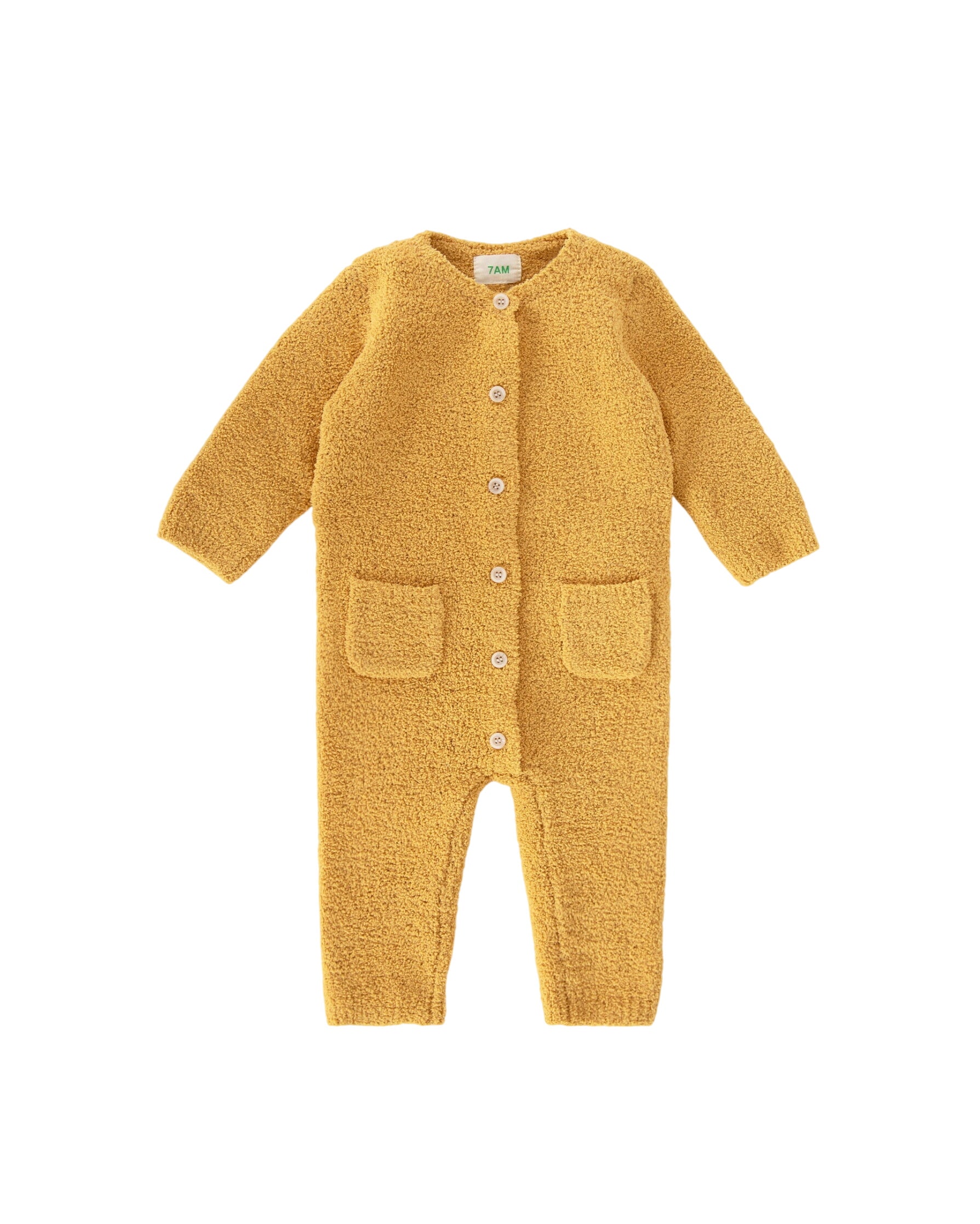 Long Sleeve Jumpsuit - Fuzzy