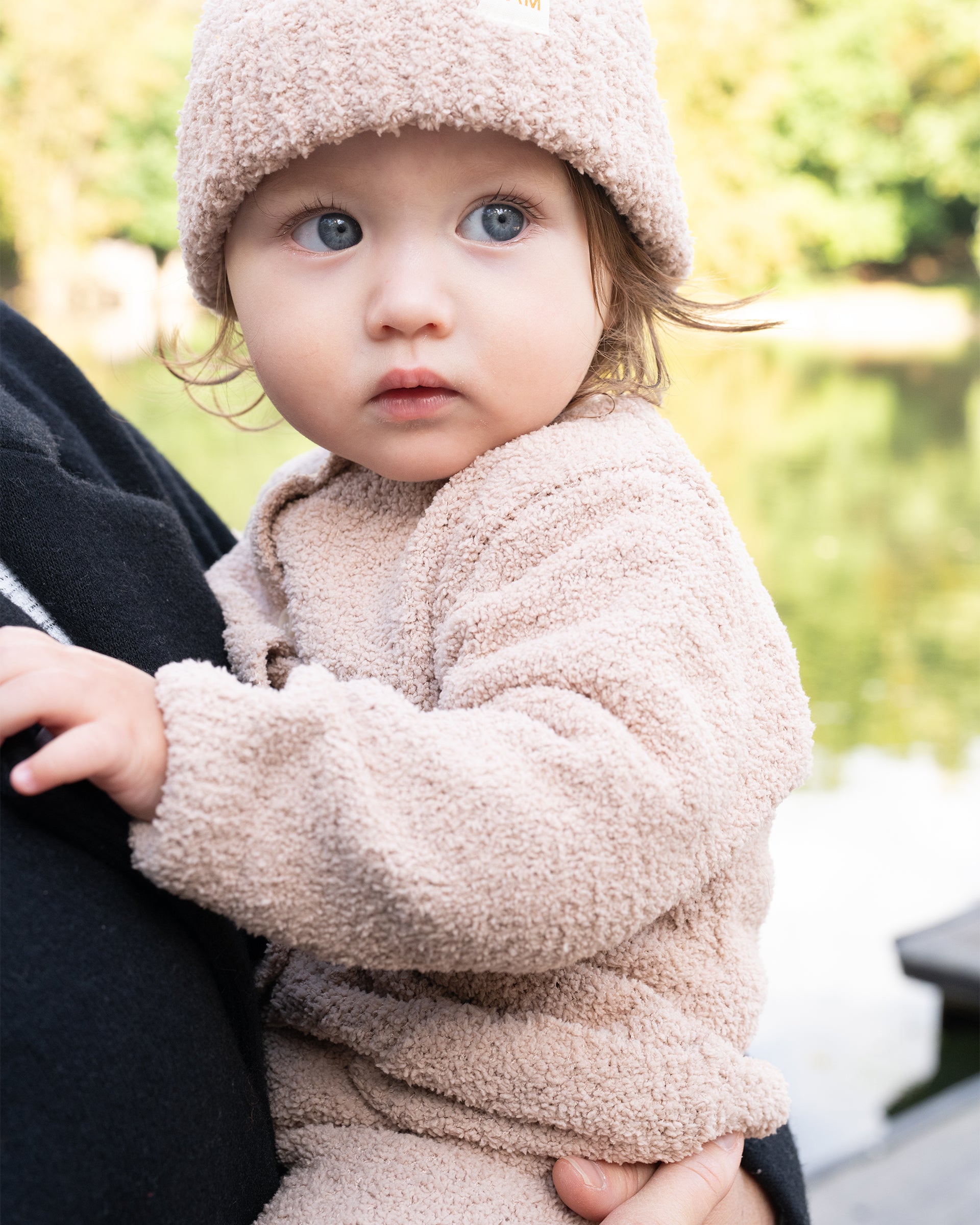 Long Sleeve Jumpsuit - Fuzzy