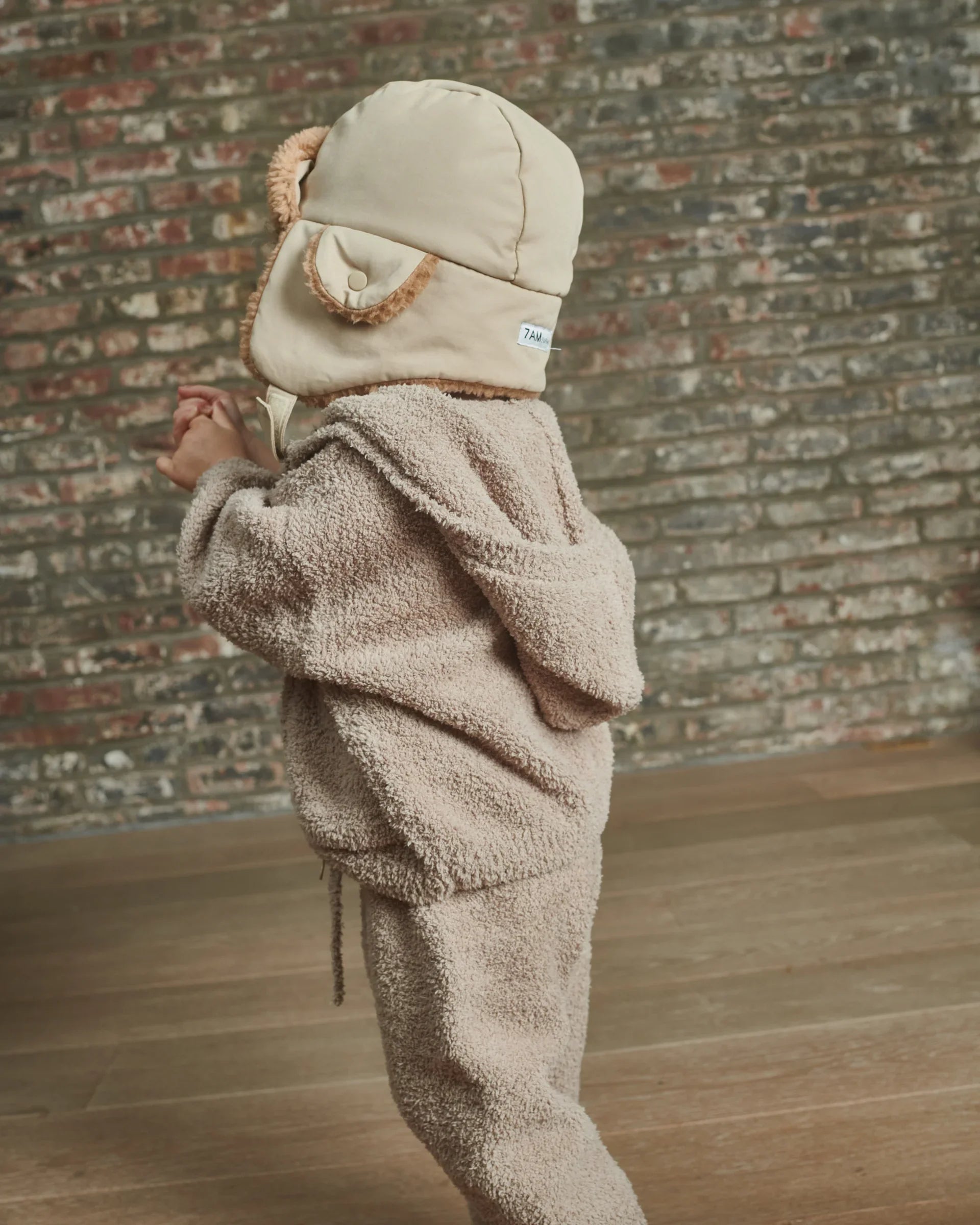 Zip Up Hoodie - Fuzzy