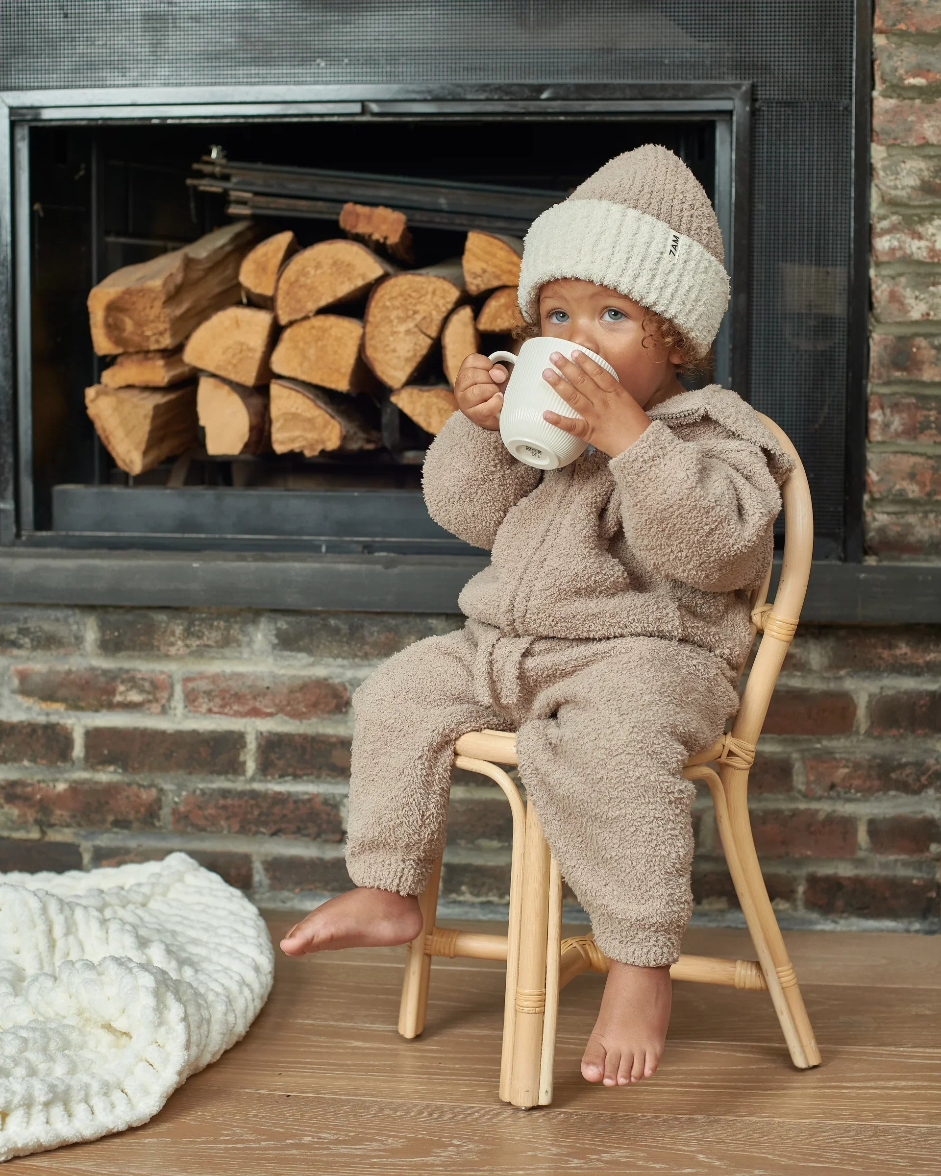 Boxy Lounge Pants - Fuzzy