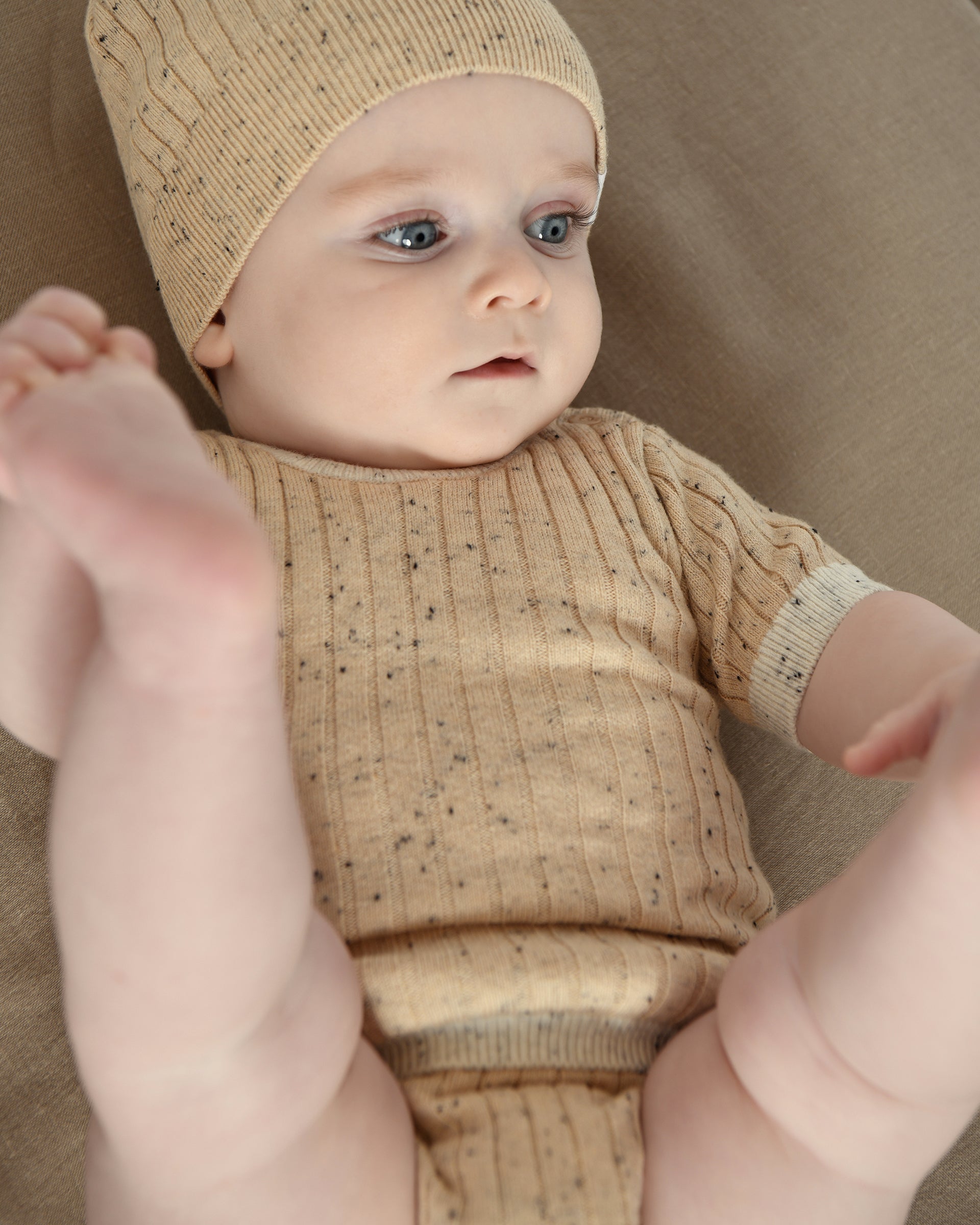 Cotton Beanie - Ribbed
