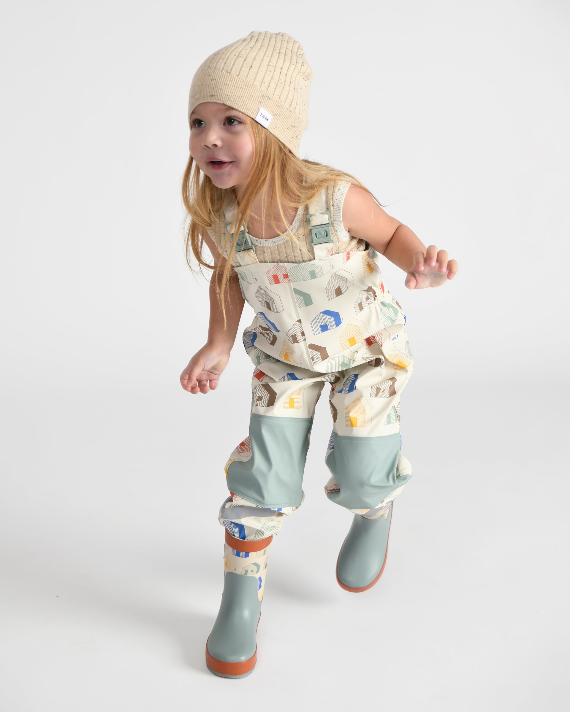 Rain Suspender Pants
