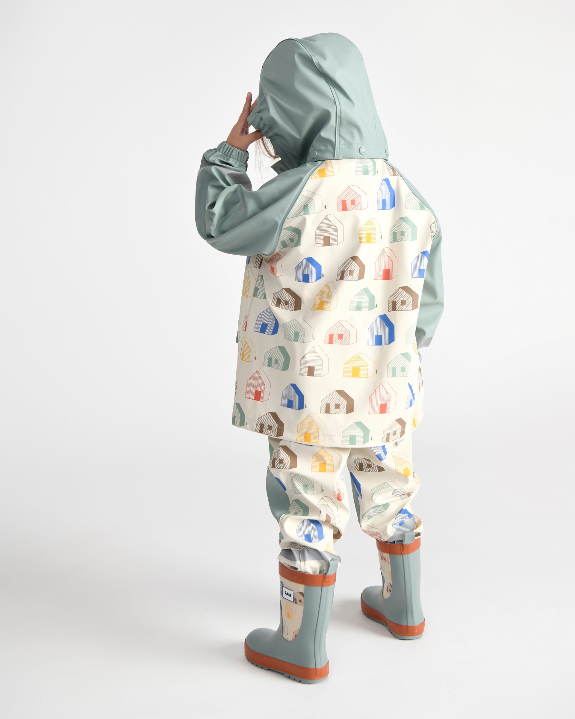 Rain Suspender Pants