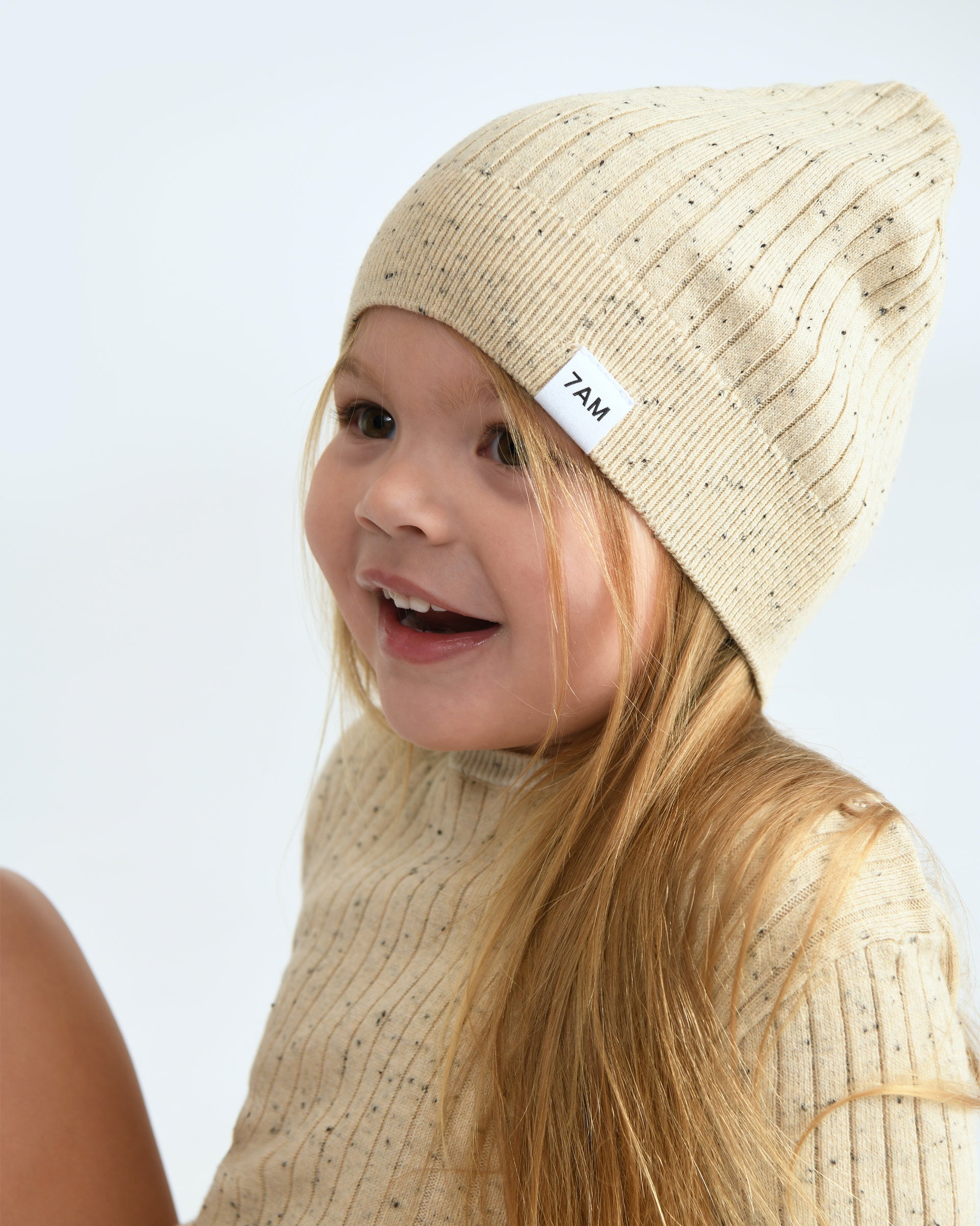 Cotton Beanie - Ribbed