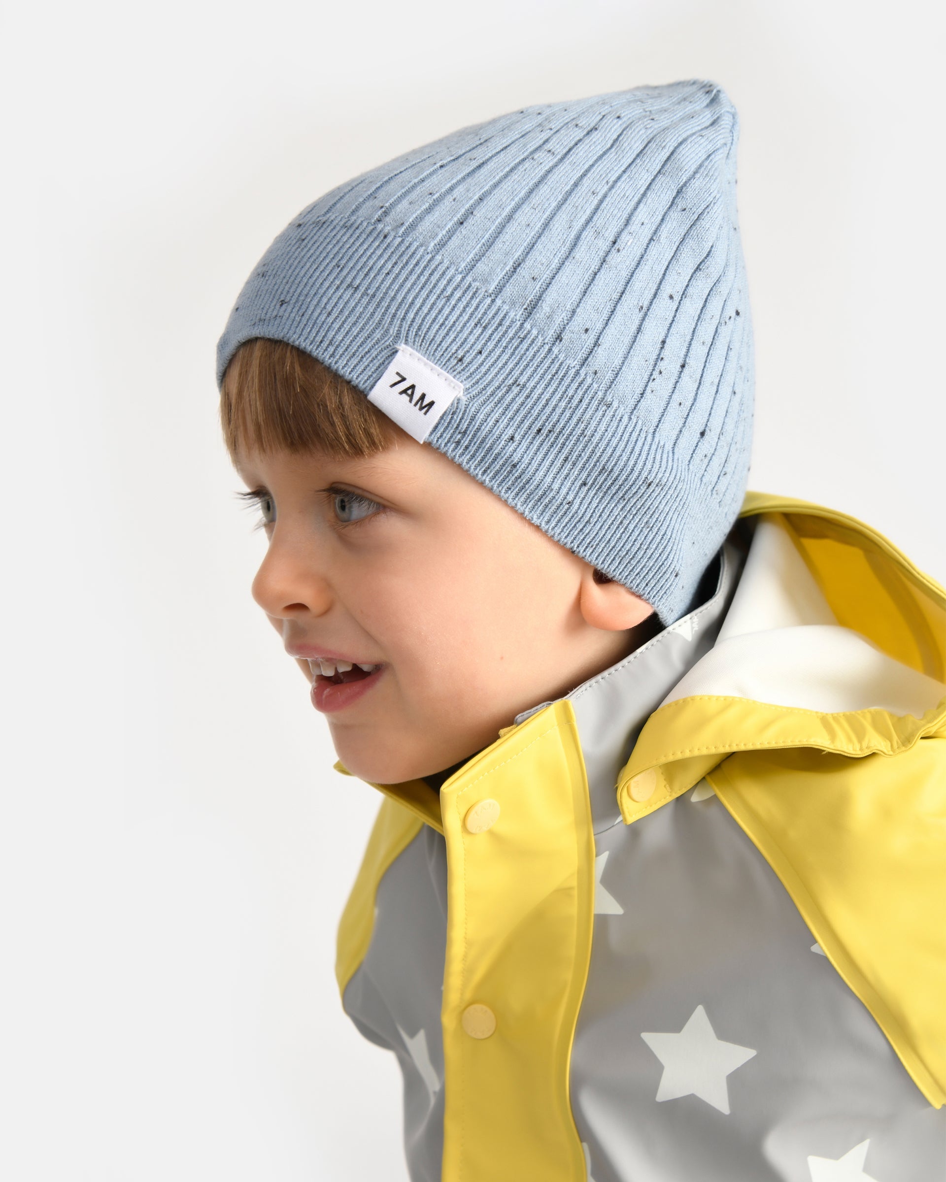 Cotton Beanie - Ribbed