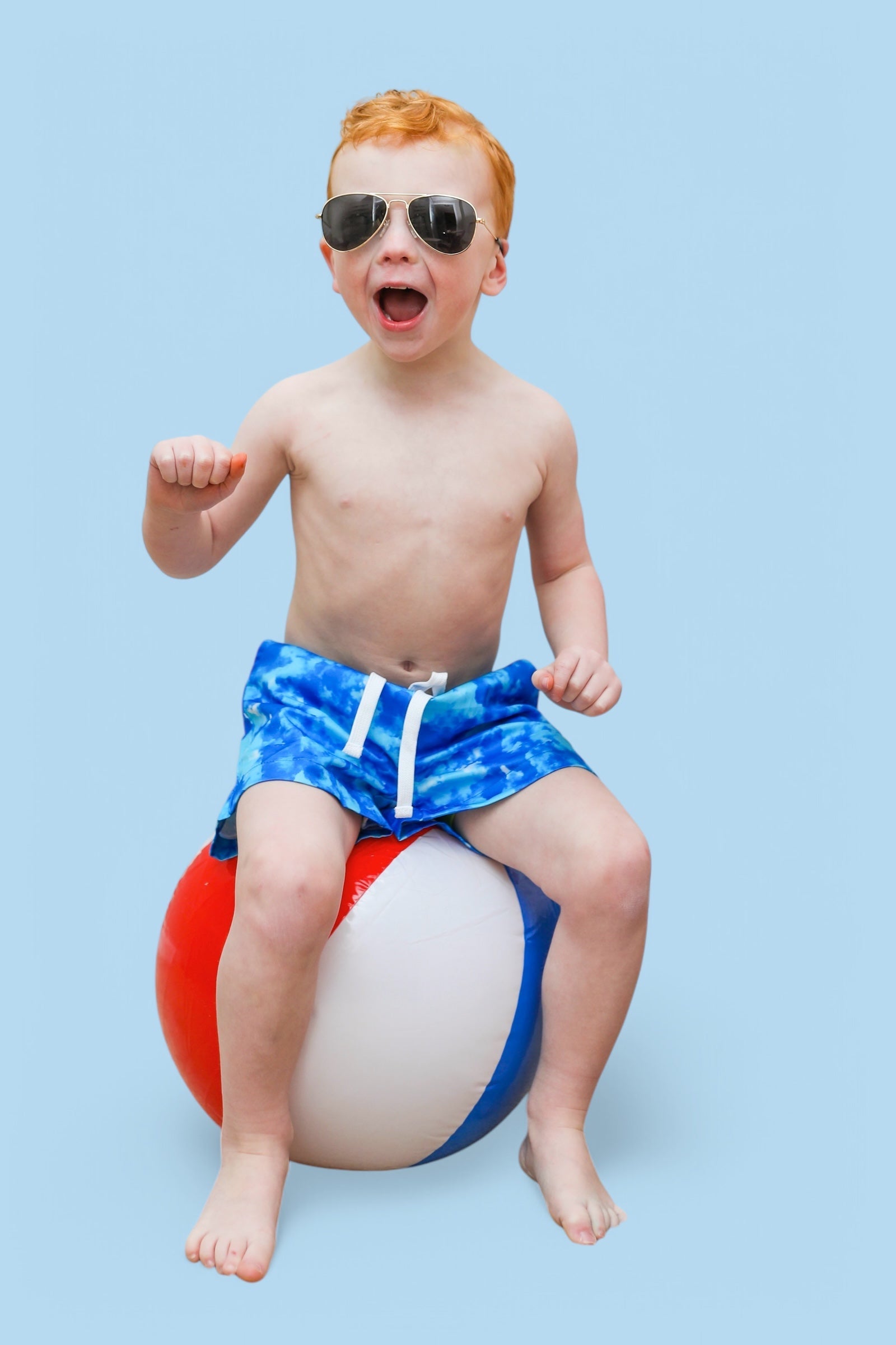 Sapphire Seas Boy's Dream Swim Trunks