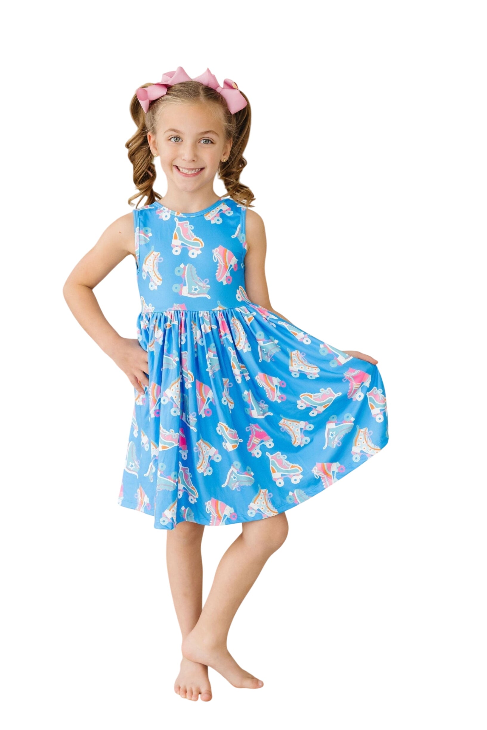 Let The Good Times Roll Tank Twirl Dress