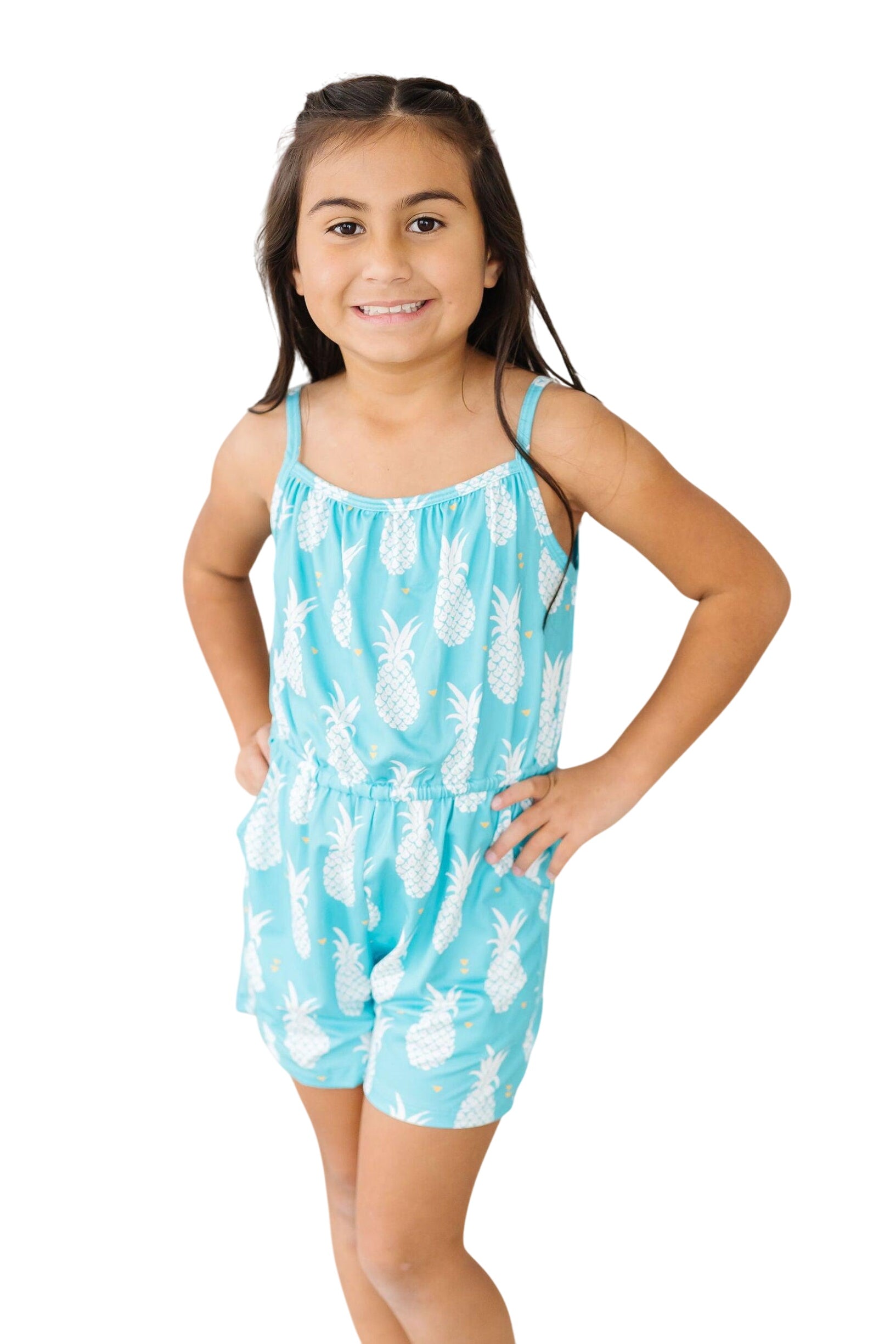Pineapple Party Strappy Play Romper