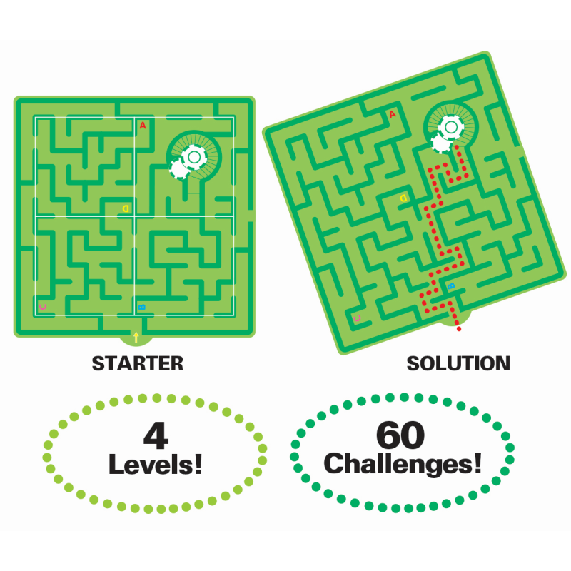 Dino Maze Logic Game