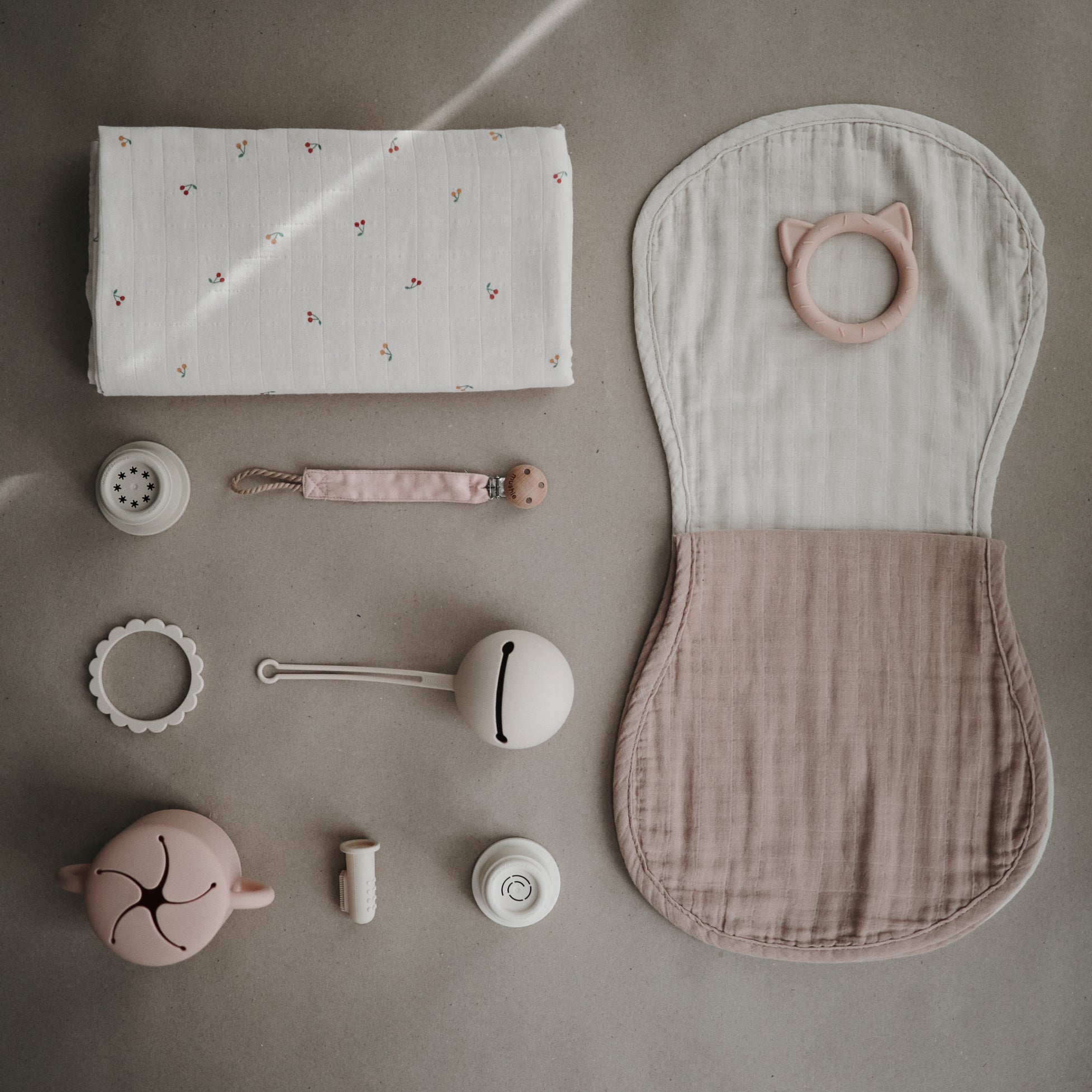 Organic Cotton Muslin Burp Cloth 2-pack