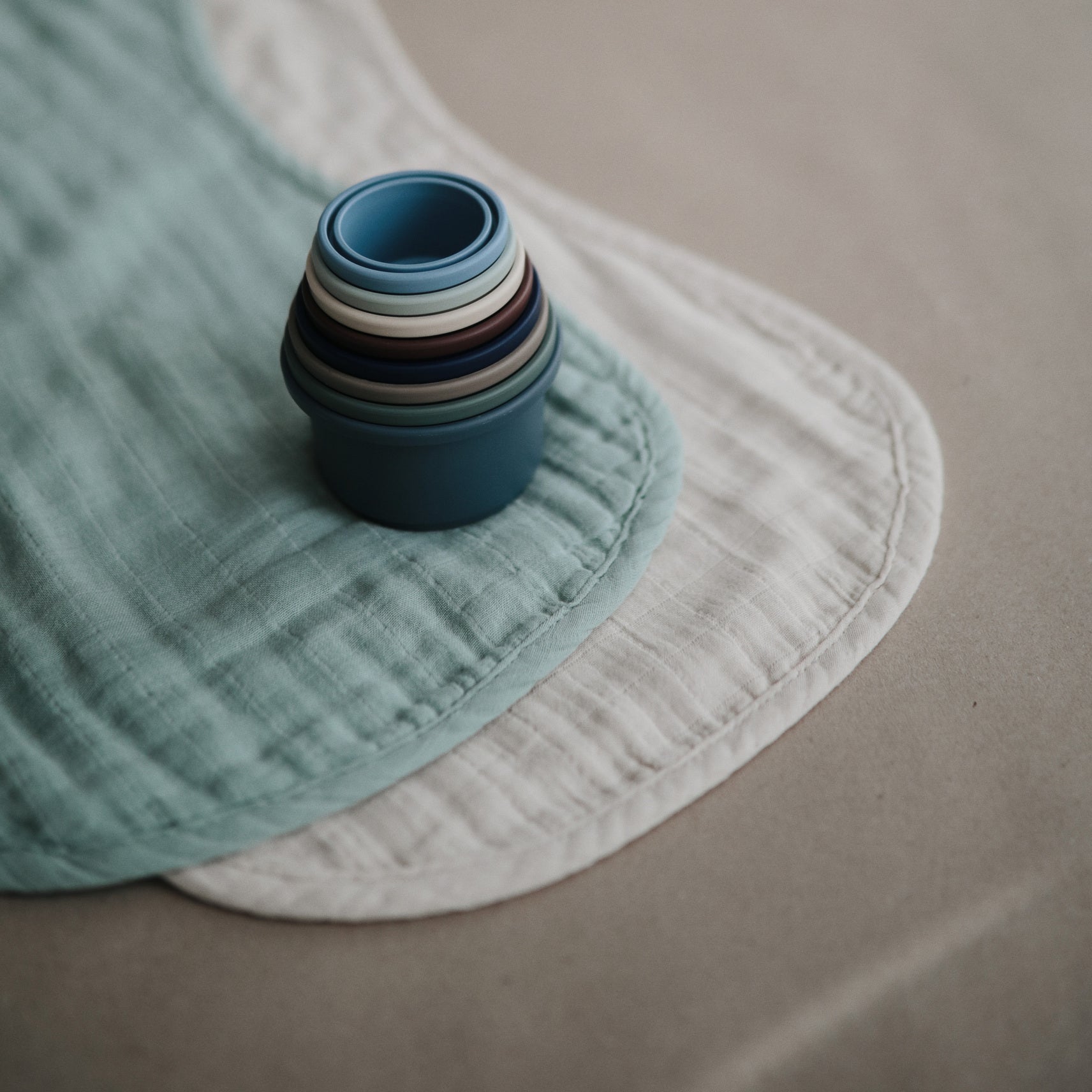 Organic Cotton Muslin Burp Cloth 2-pack