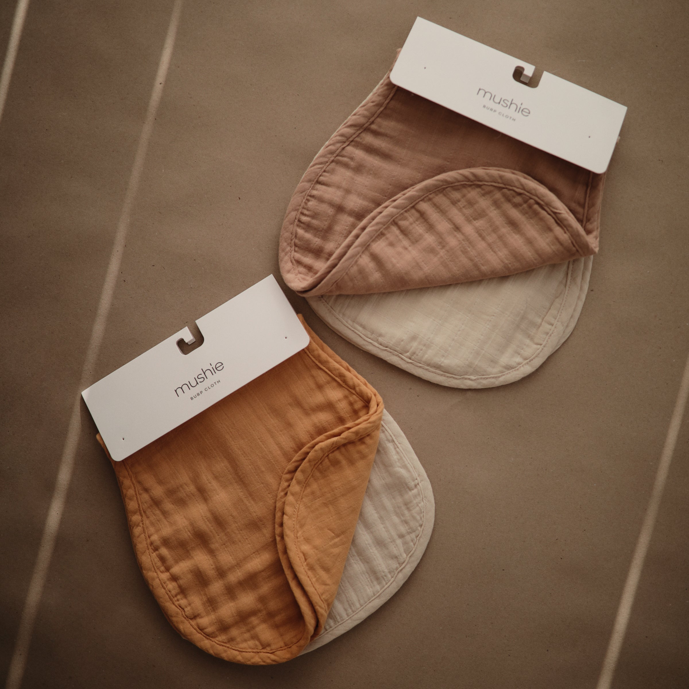 Organic Cotton Muslin Burp Cloth 2-pack