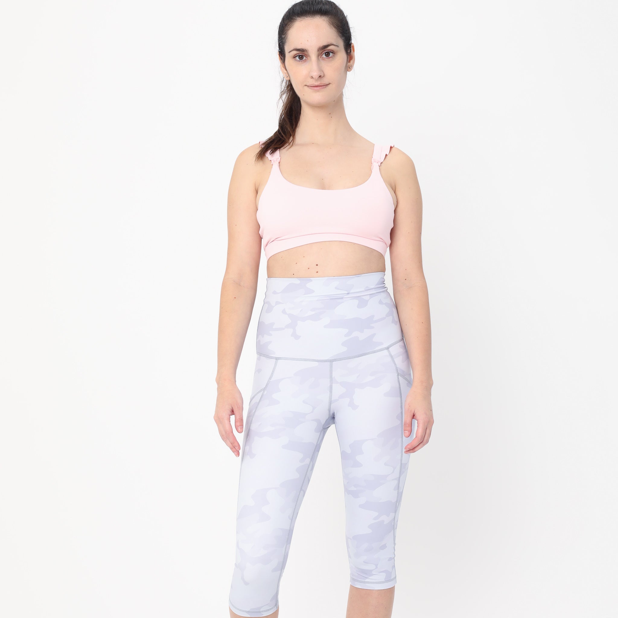 Madison - Medium Support Nursing Sport Bra (blush Pink)