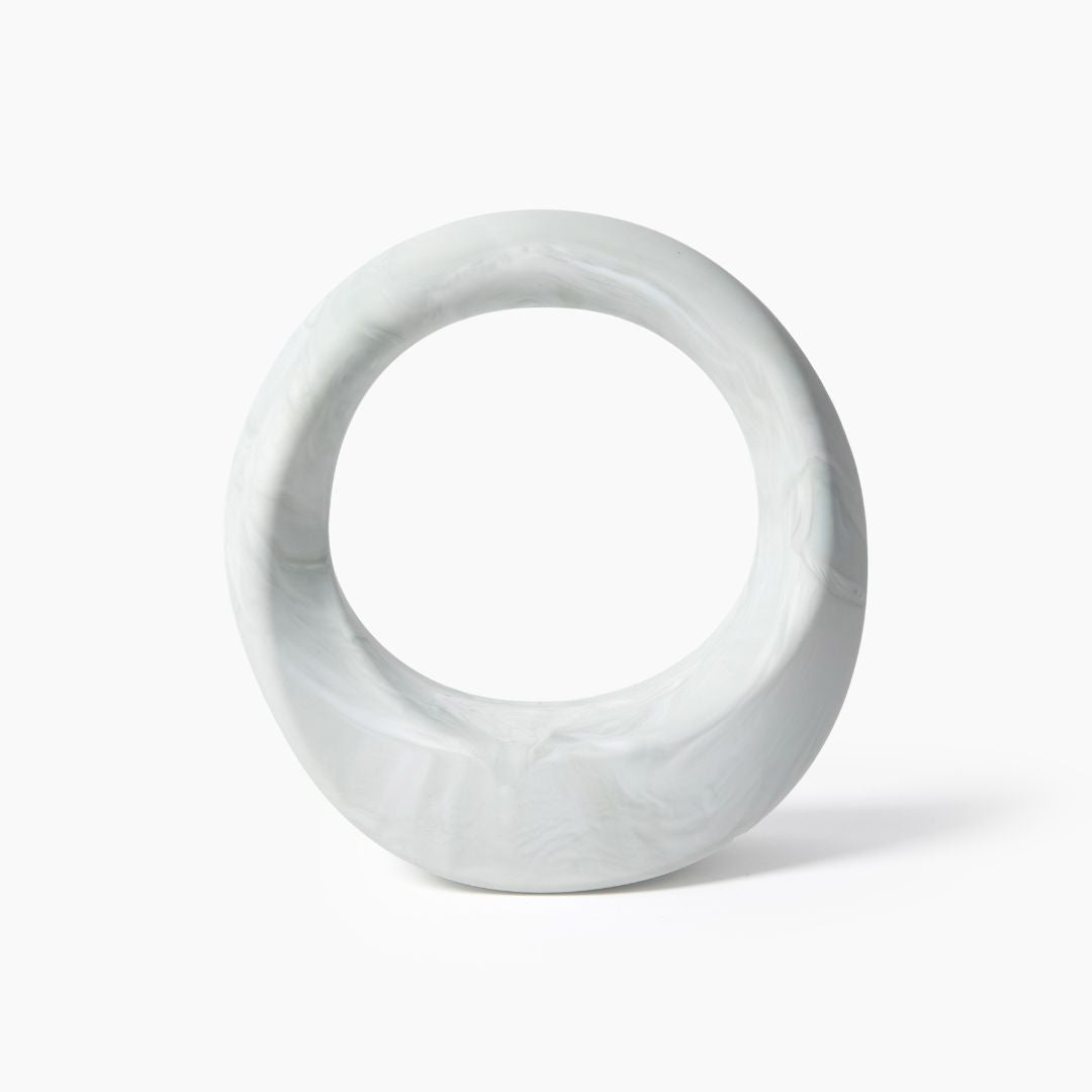 Swirl 7 Lbs, White Marble