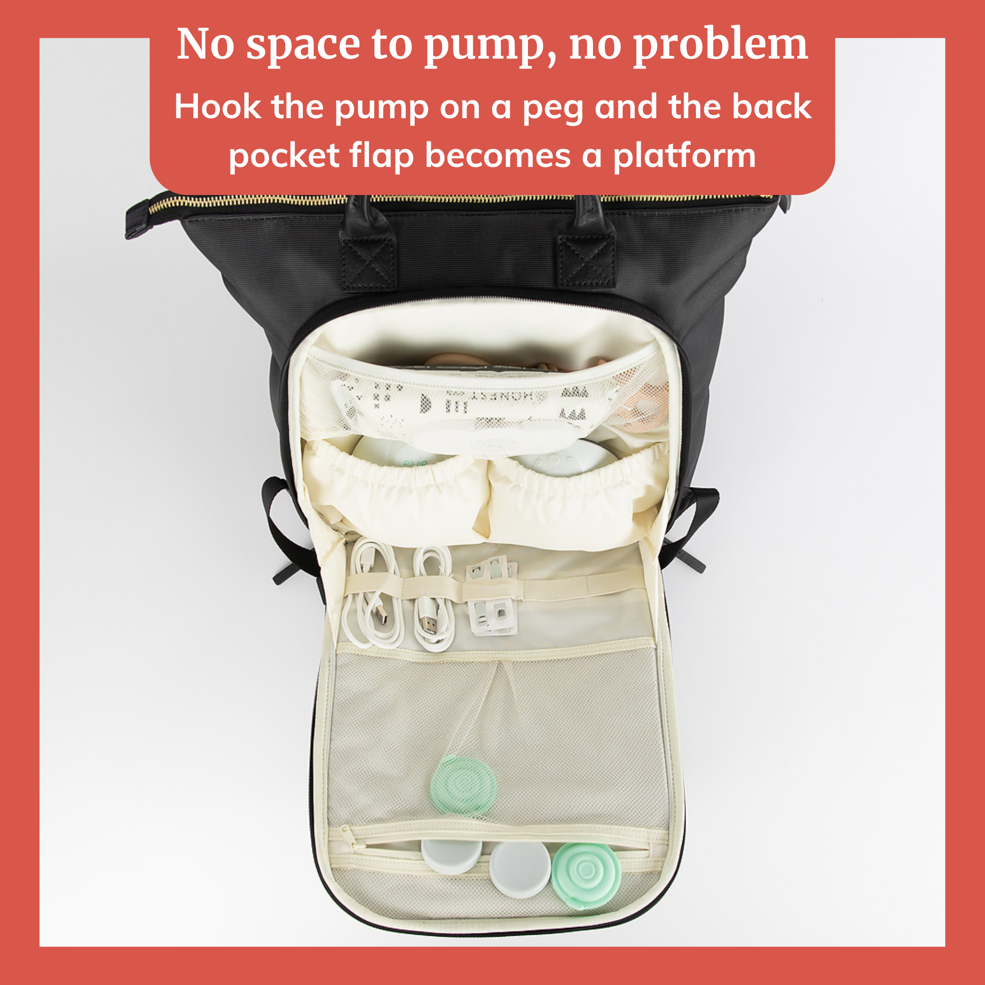 Wearable Breast Pump Bag Backpack - Airedale