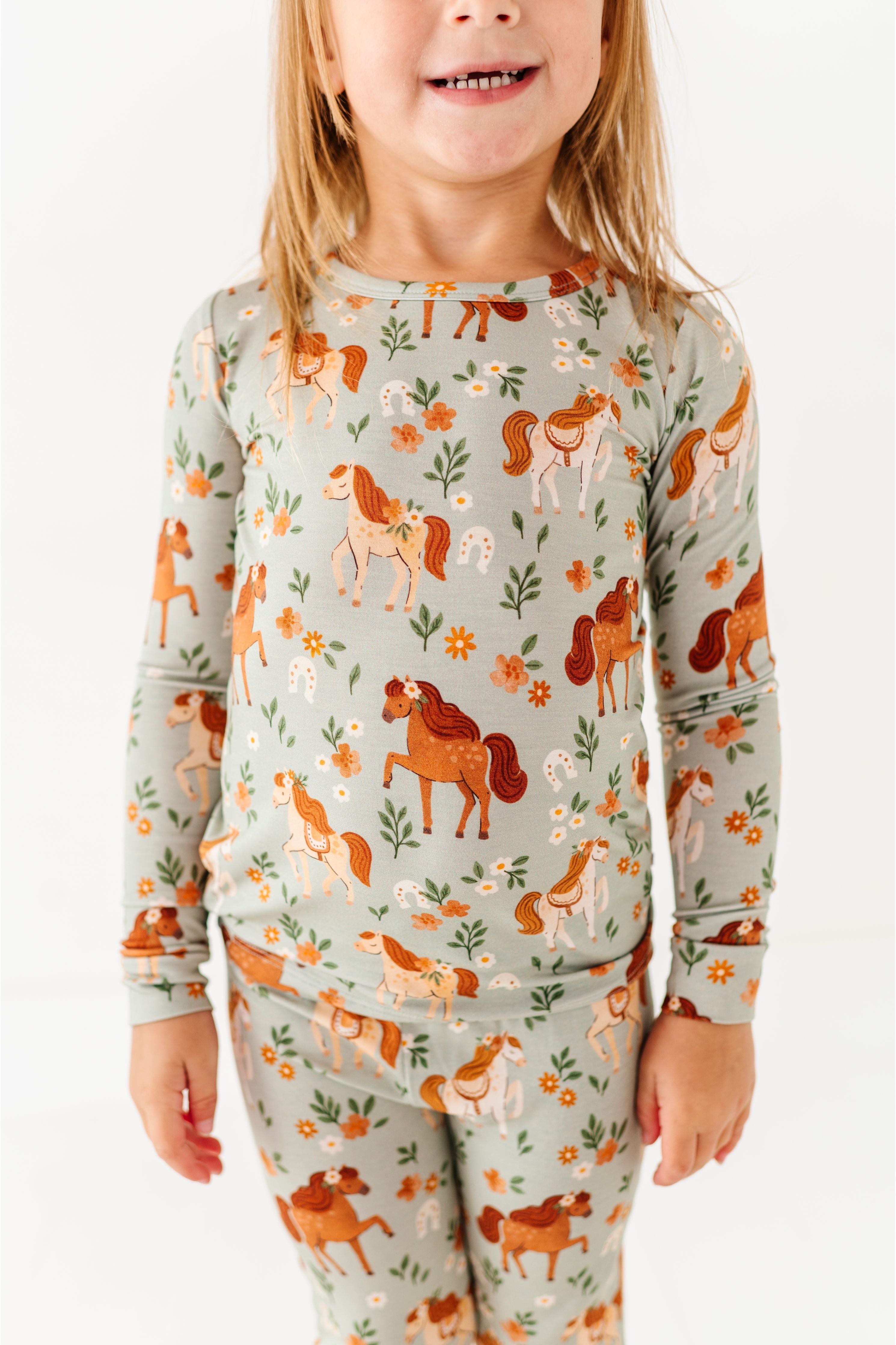 Pajama Set - Horsin' Around