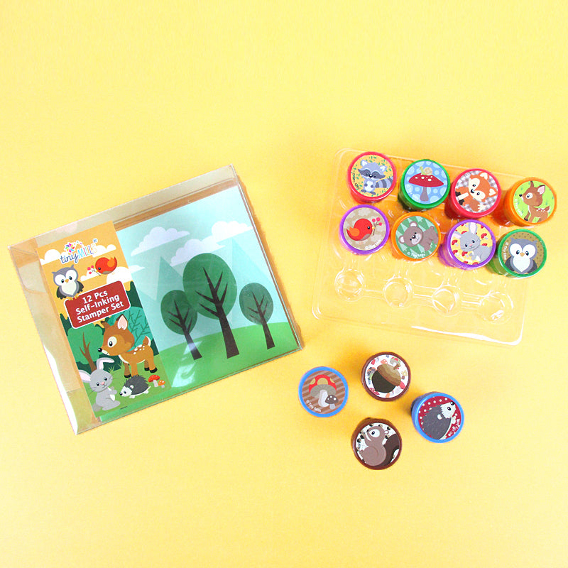 Woodland Creatures Stamp Kit