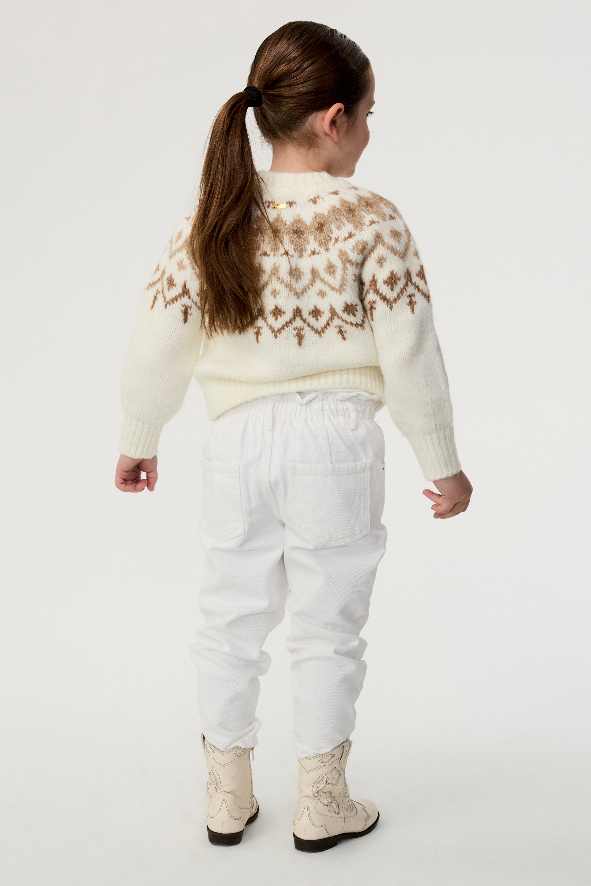 Dakota Girls Fair Isle Cardigan
