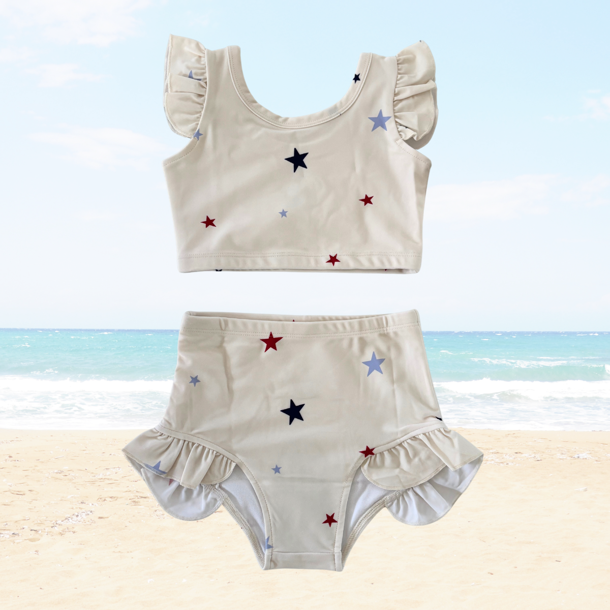 Little Fireworks Flutter Bikini