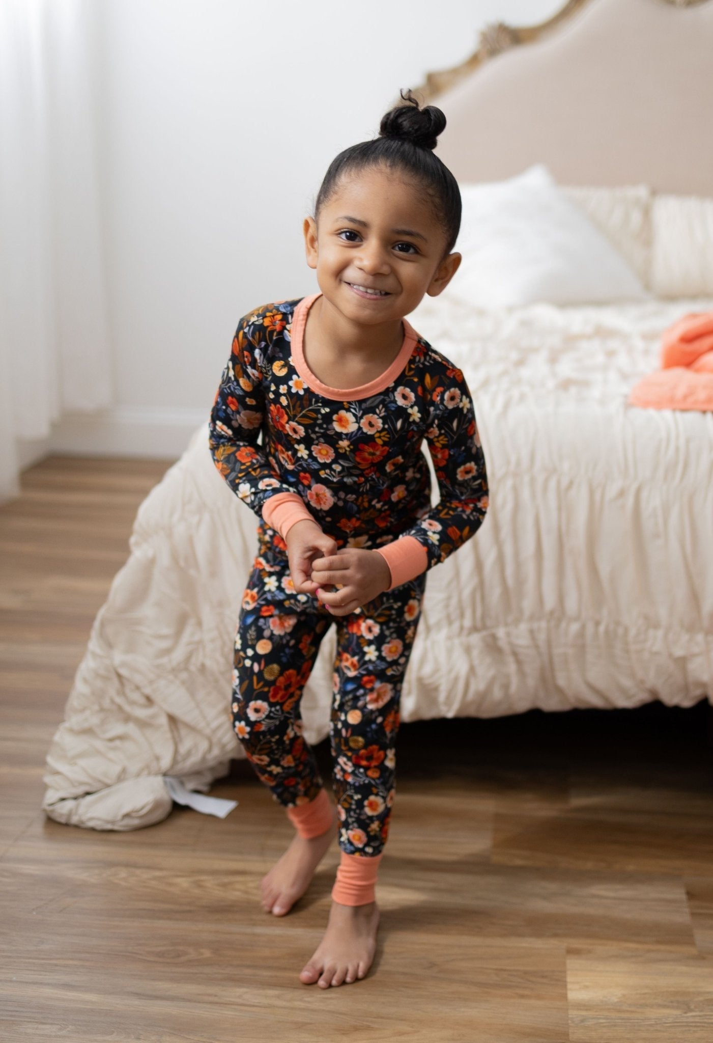 7y Autumn Bloom Long Set