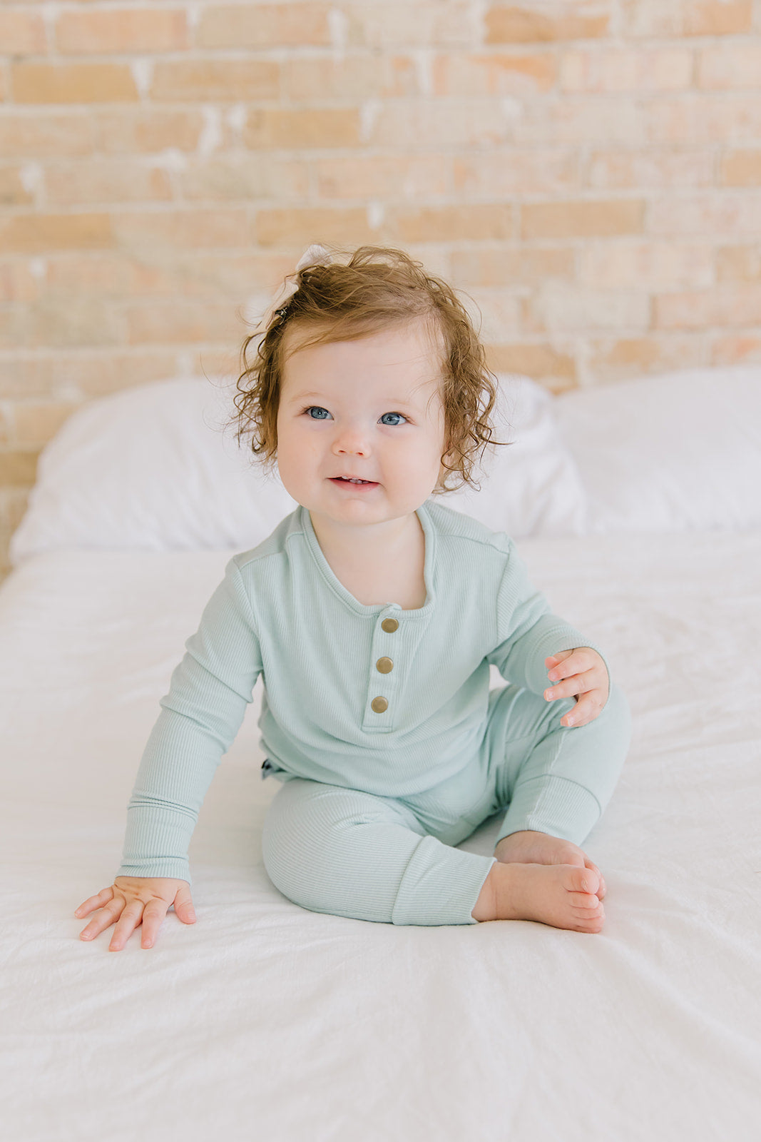 Ocean Ribbed Two-piece Set