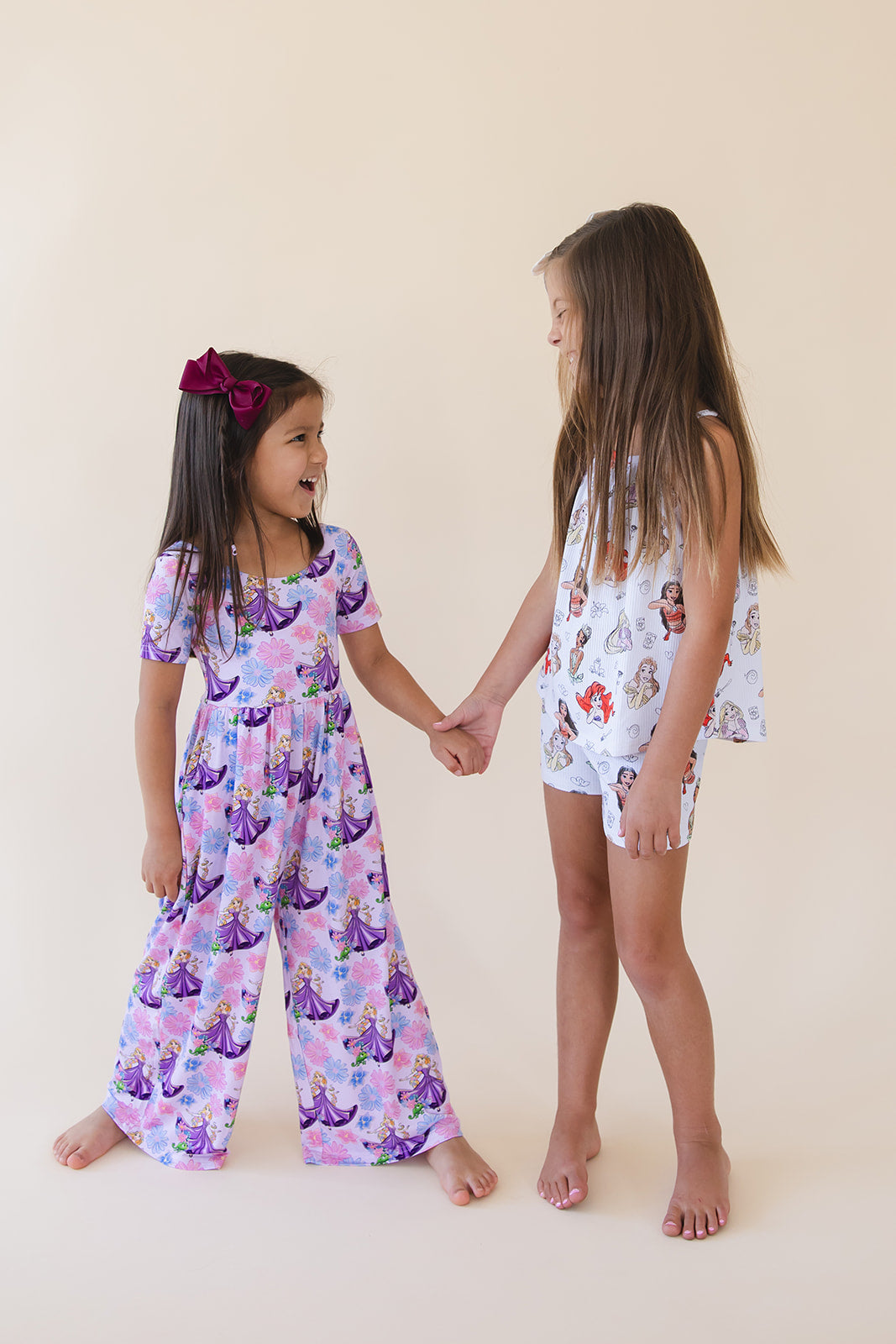 Doodle Princess (ribbed) - Tank Short Set