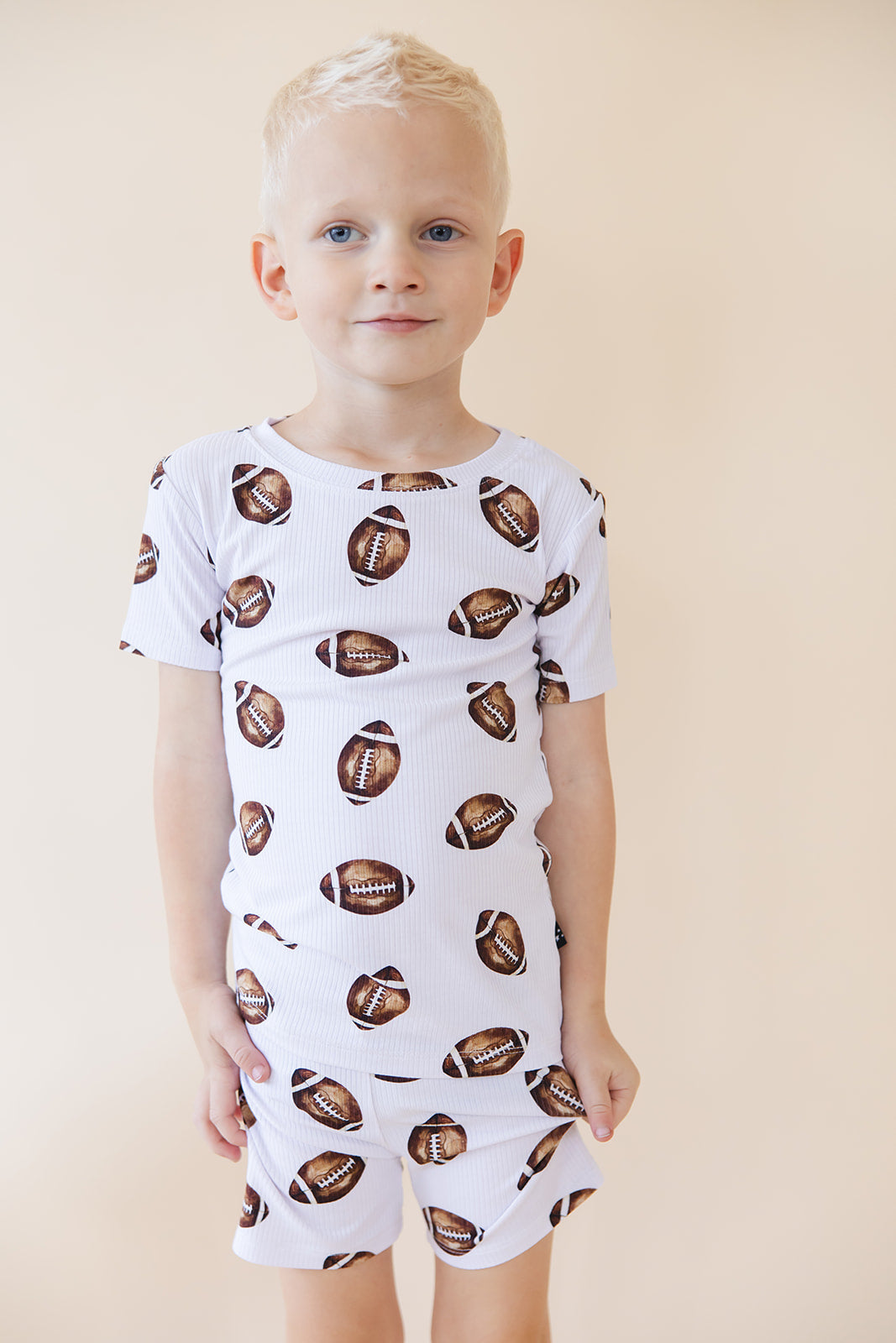 Football (ribbed) - Short Set