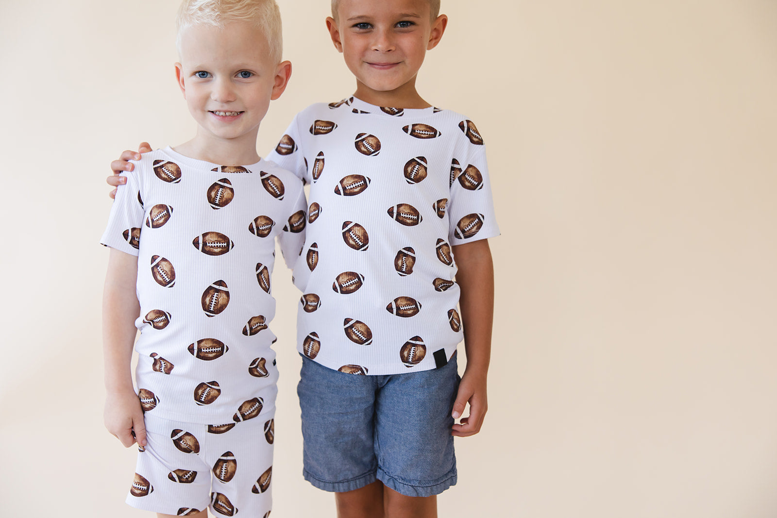 Football (ribbed) - Short Set