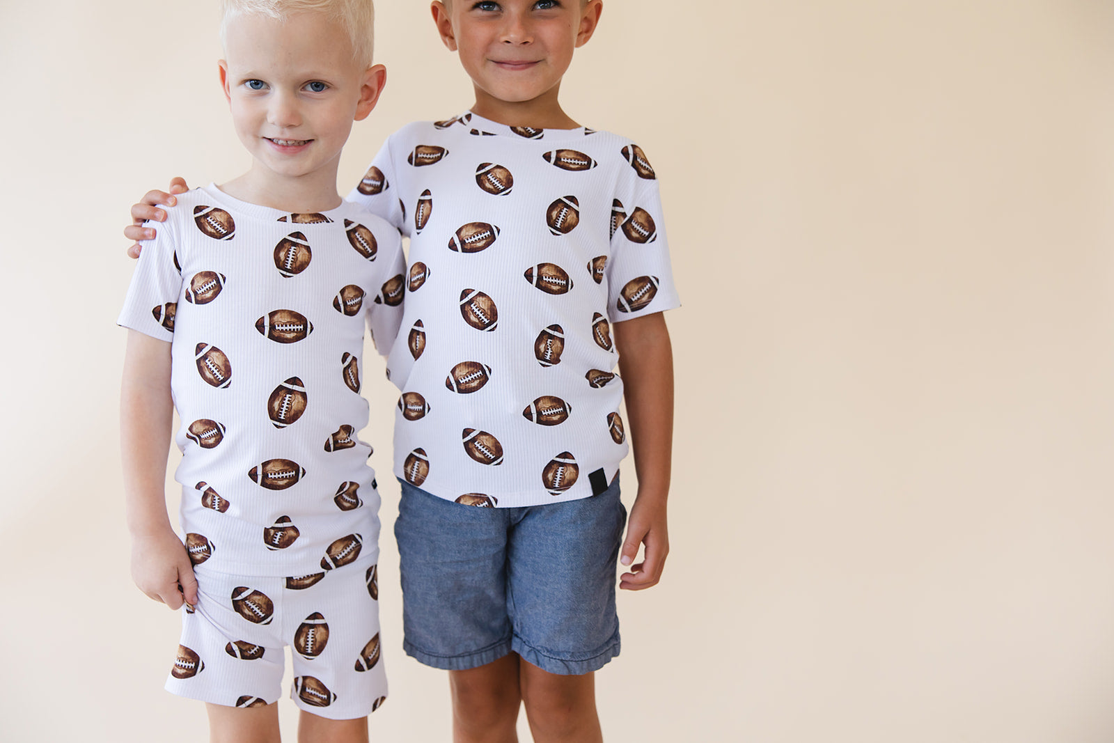 Football (ribbed) - Short Set